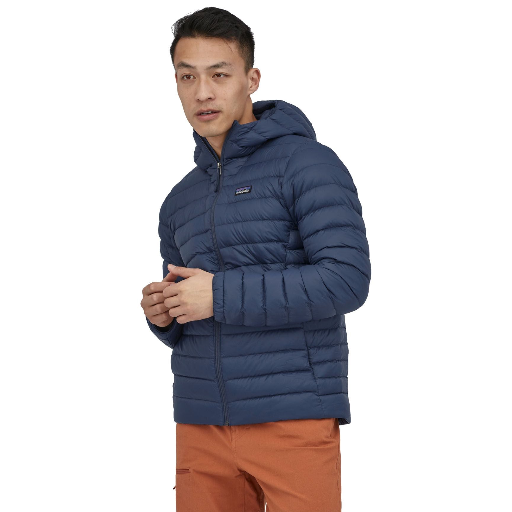 Patagonia Men's Down Sweater Hoody New Navy Image 03