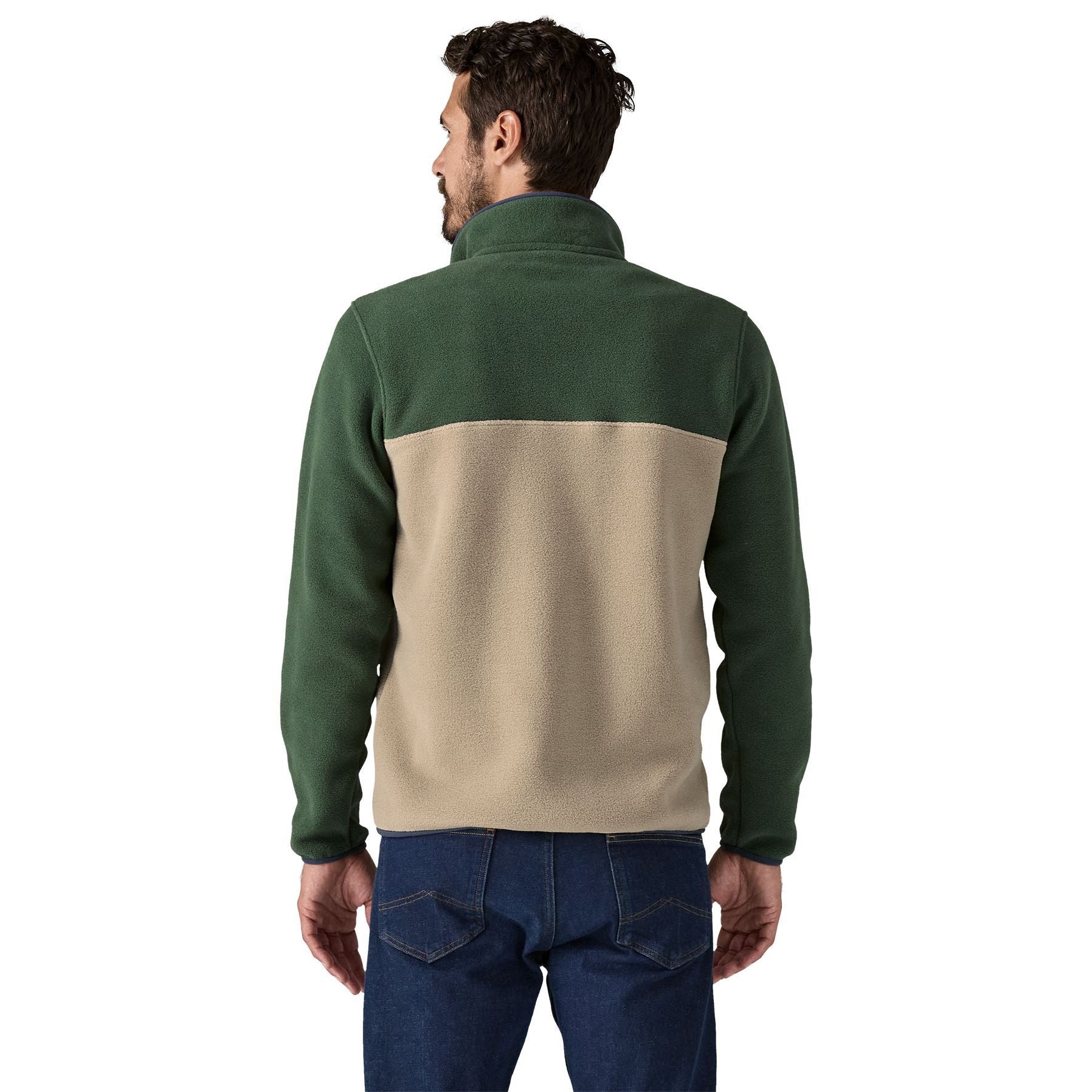 Patagonia Men's Lightweight Synchilla Snap-T Pullover Seabird Grey Image 03
