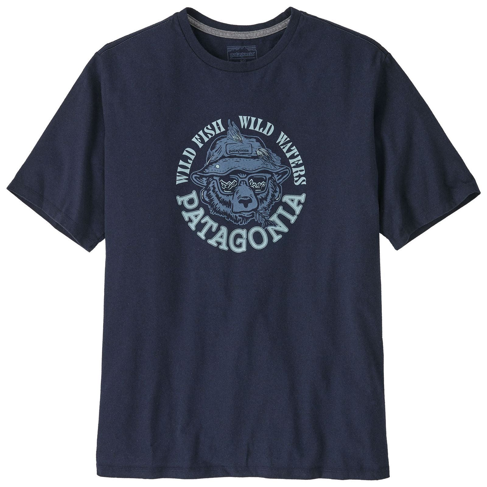 Patagonia Men's Take a Stand Responsibili-Tee Wild Grizz: New Navy Image 01