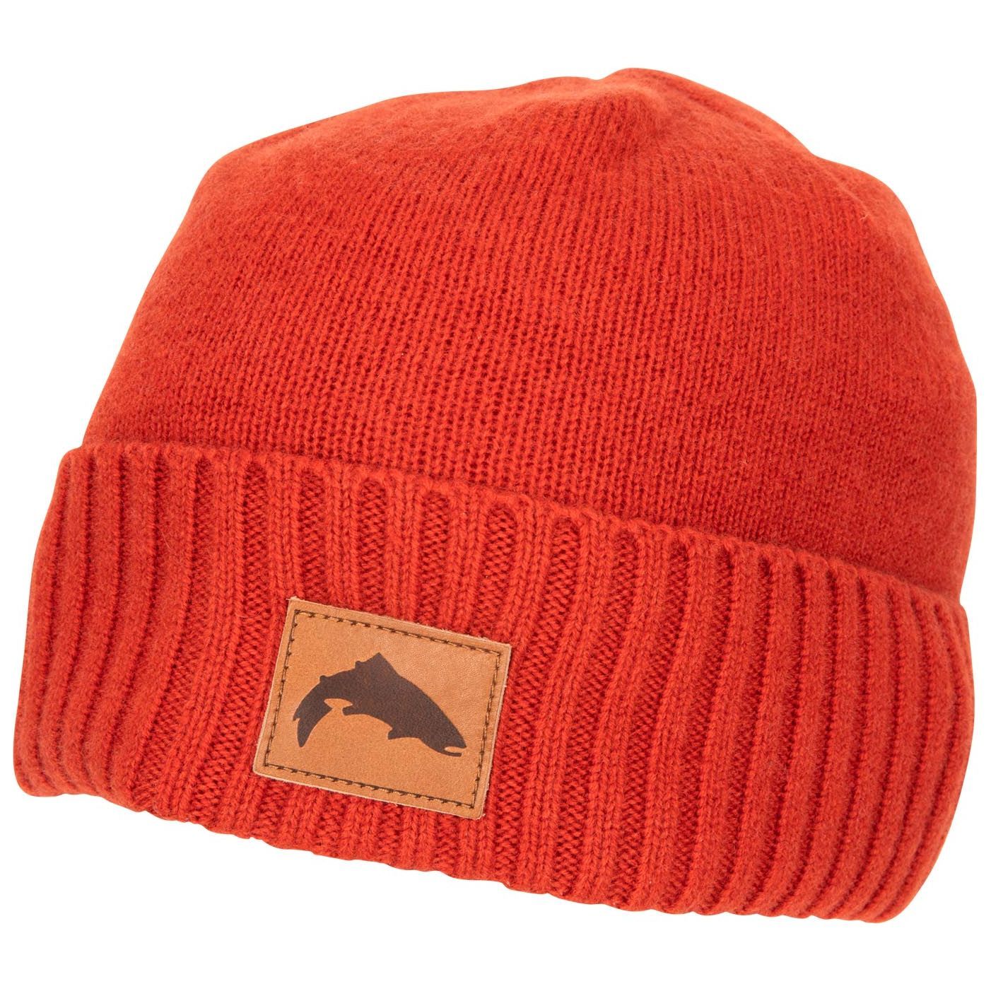 Simms Dockwear Wool Beanie Simms Orange Image 1