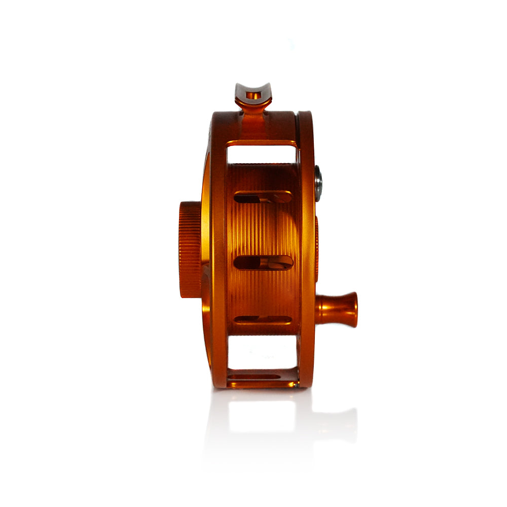 Hatch 2023 Custom Campfire Orange Iconic Reel - 7 Plus