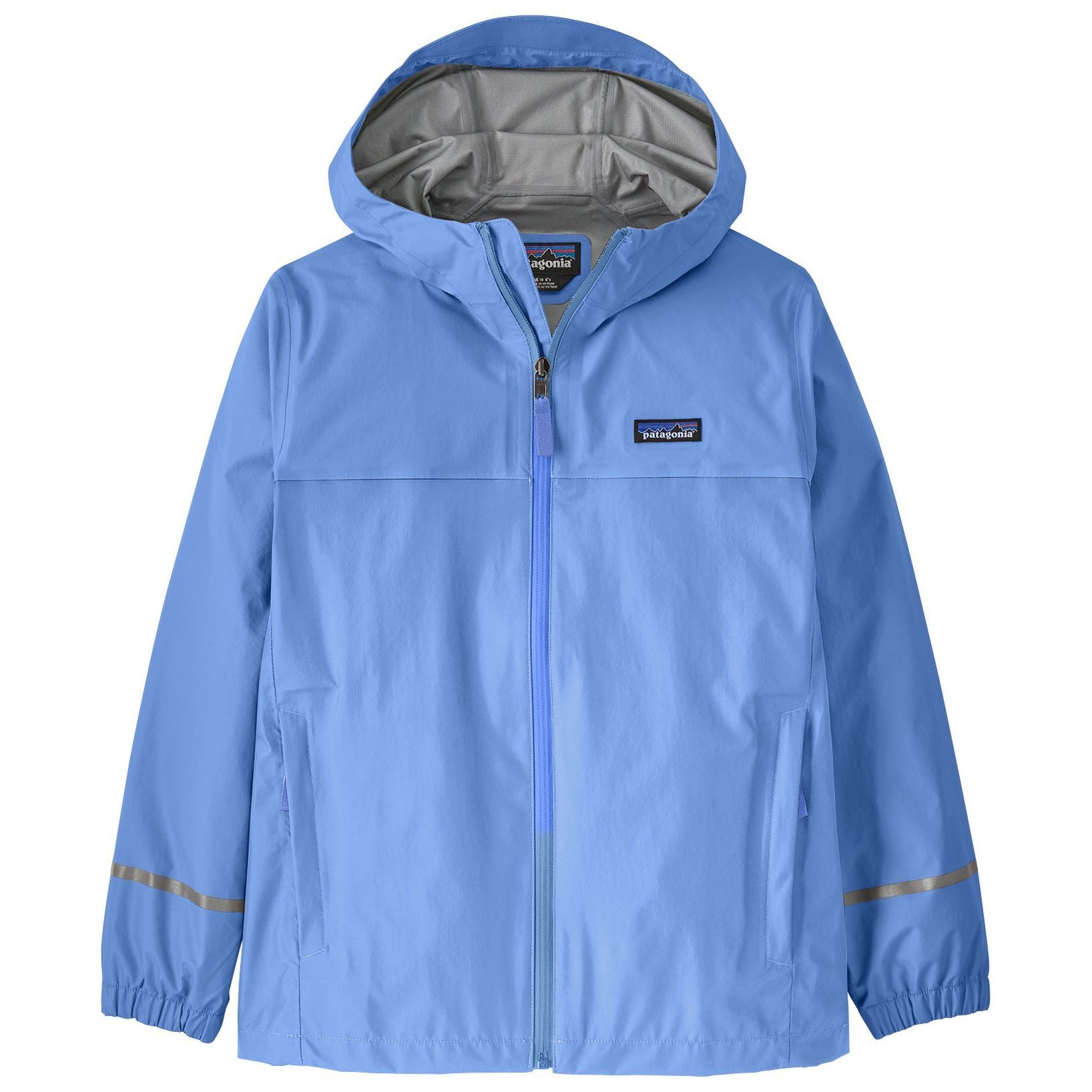 Patagonia Kid's Torrentshell 3L Rain Jacket Abundant Blue Image 01