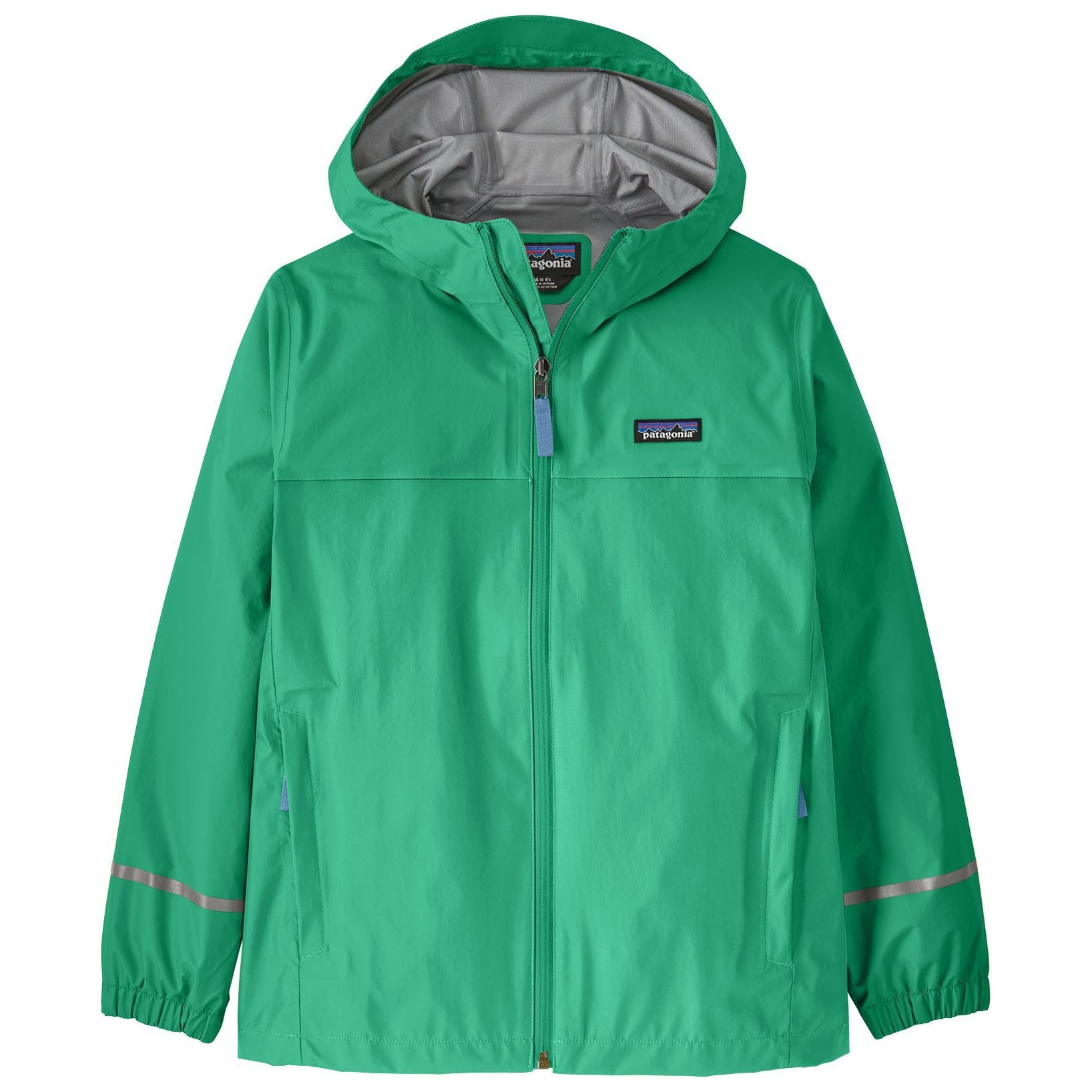 Patagonia Kid's Torrentshell 3L Rain Jacket Aqua Stone