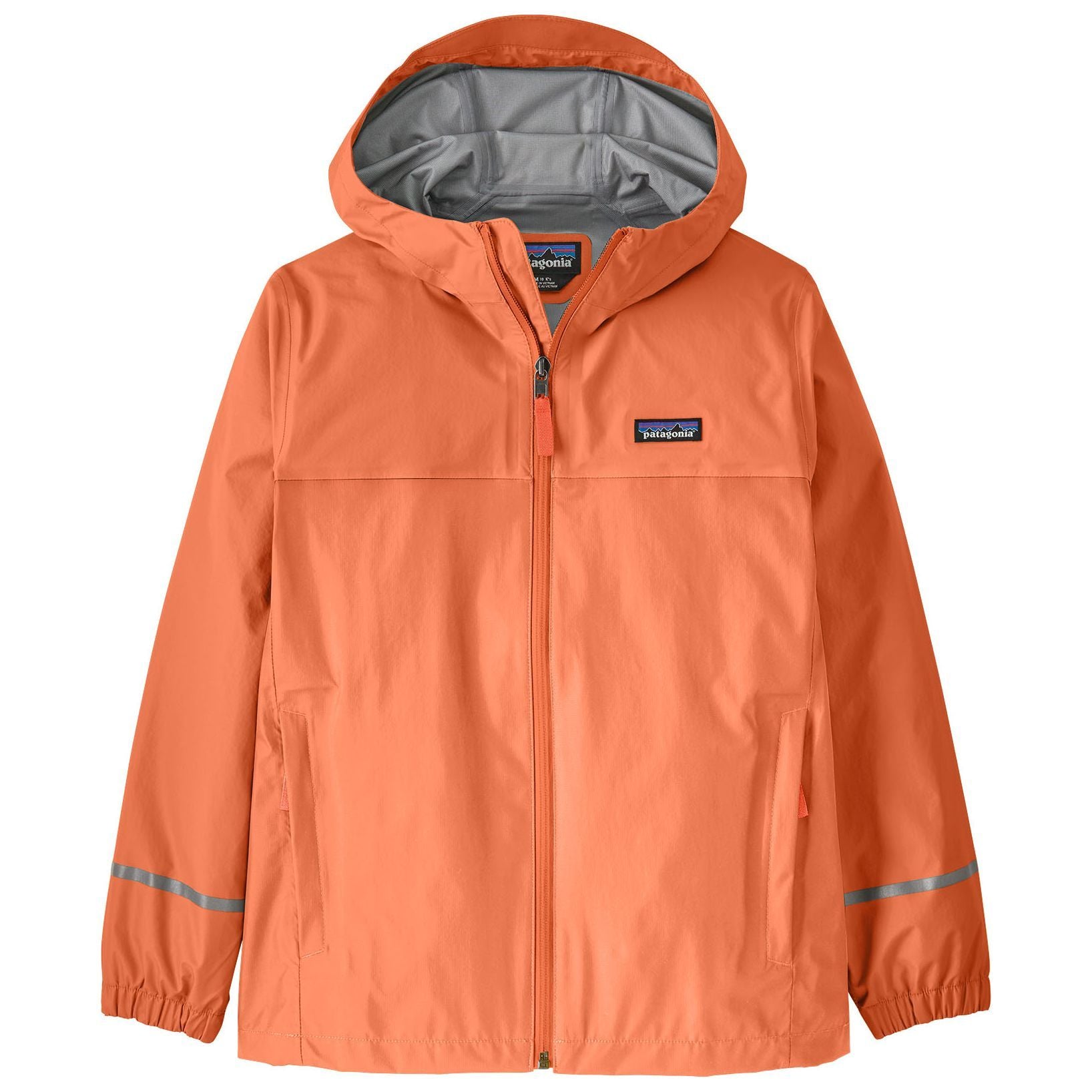 Patagonia Kid's Torrentshell 3L Rain Jacket Peach Sherbet
