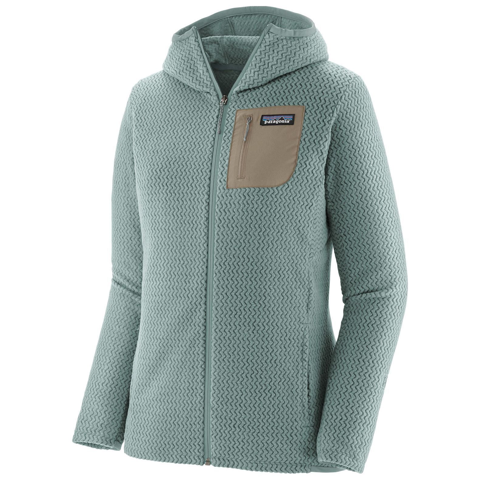 Patagonia Women's R1 Air Full-Zip Hoody Thermal Blue Image 01