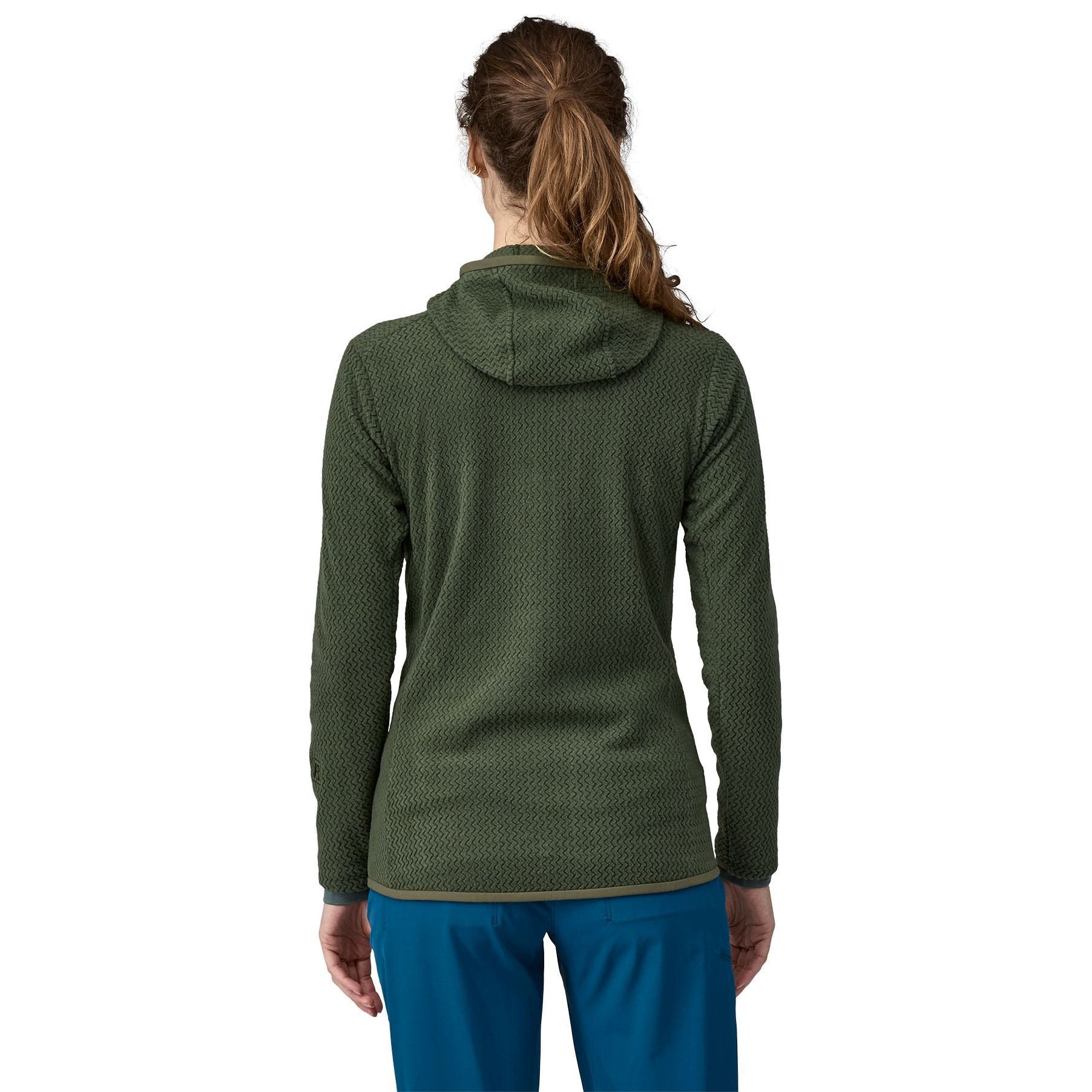 Patagonia Women's R1 Air Full-Zip Hoody Torrey Pine Green Image 03