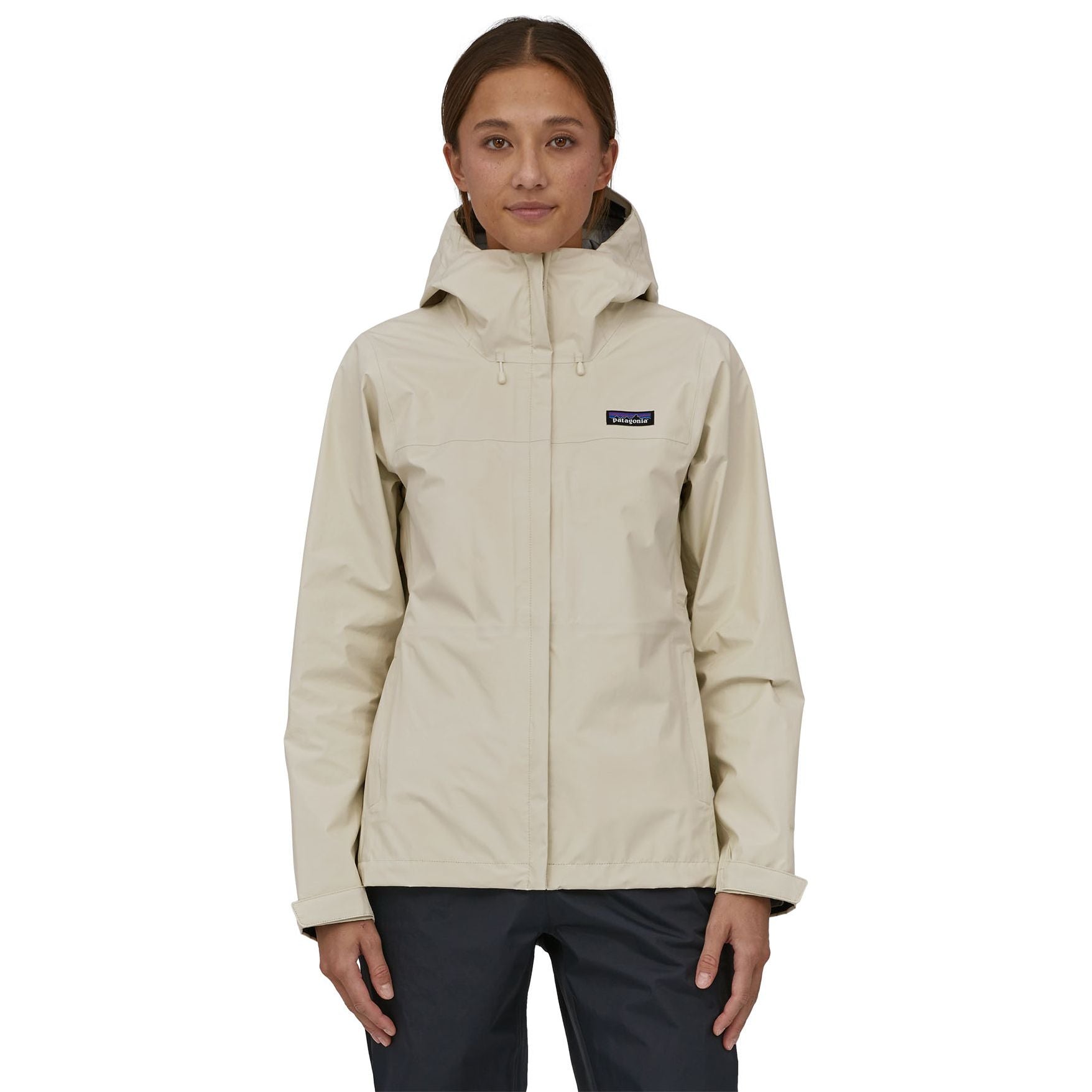 Patagonia Women's Torrentshell 3L Rain Jacket Wool White Image 03
