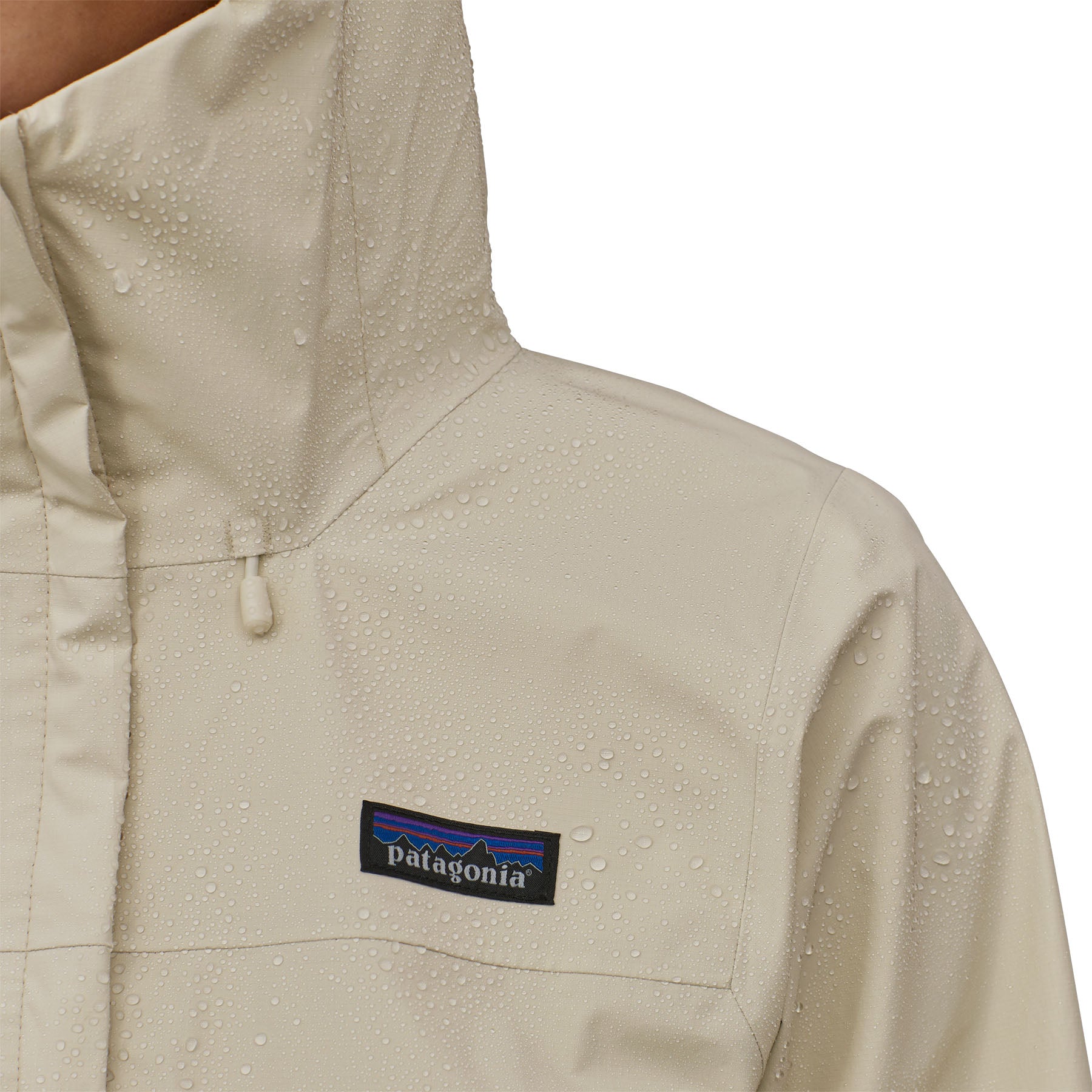 Patagonia Women's Torrentshell 3L Rain Jacket Wool White Image 09