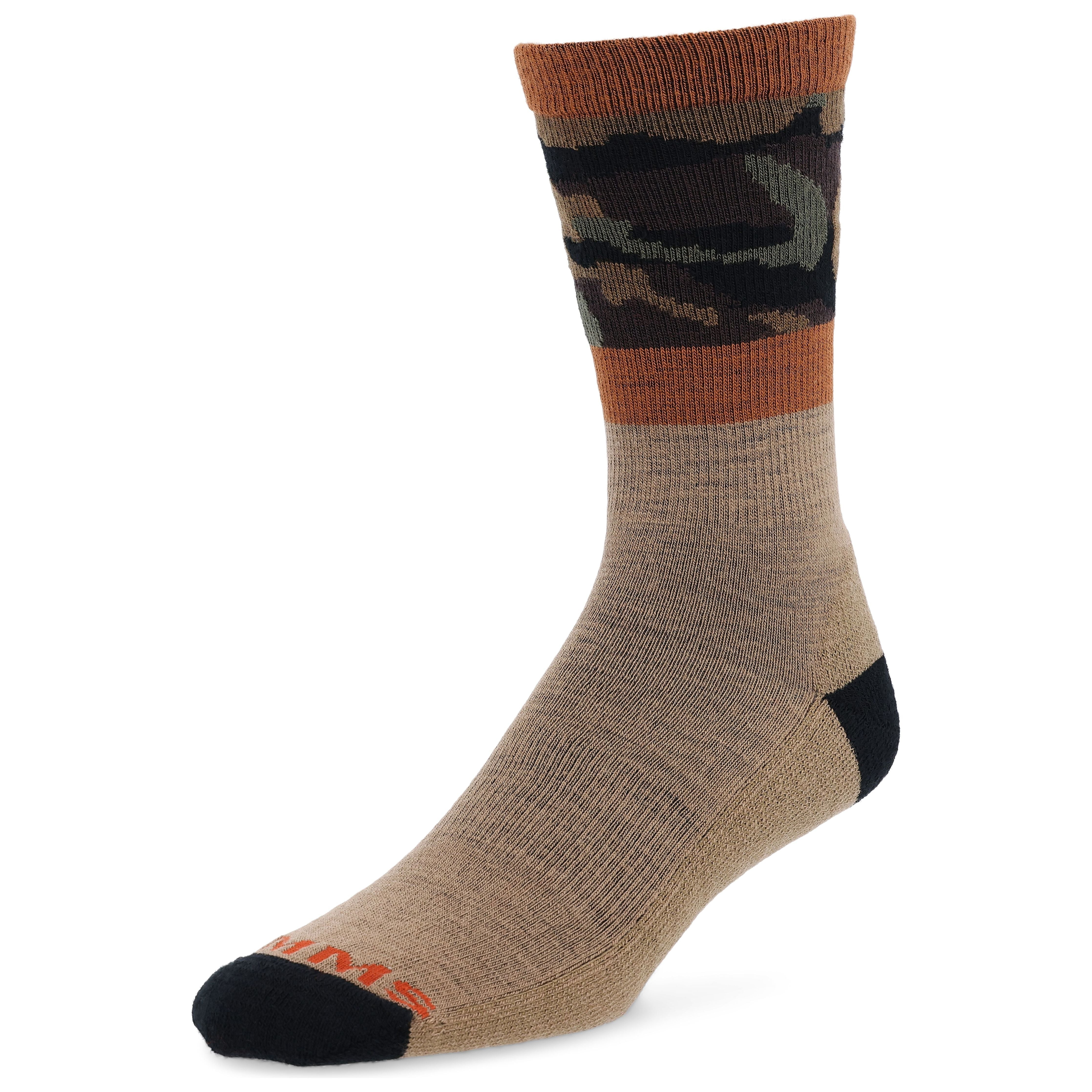 Simms Daily Socks Woodland Camo Image 01