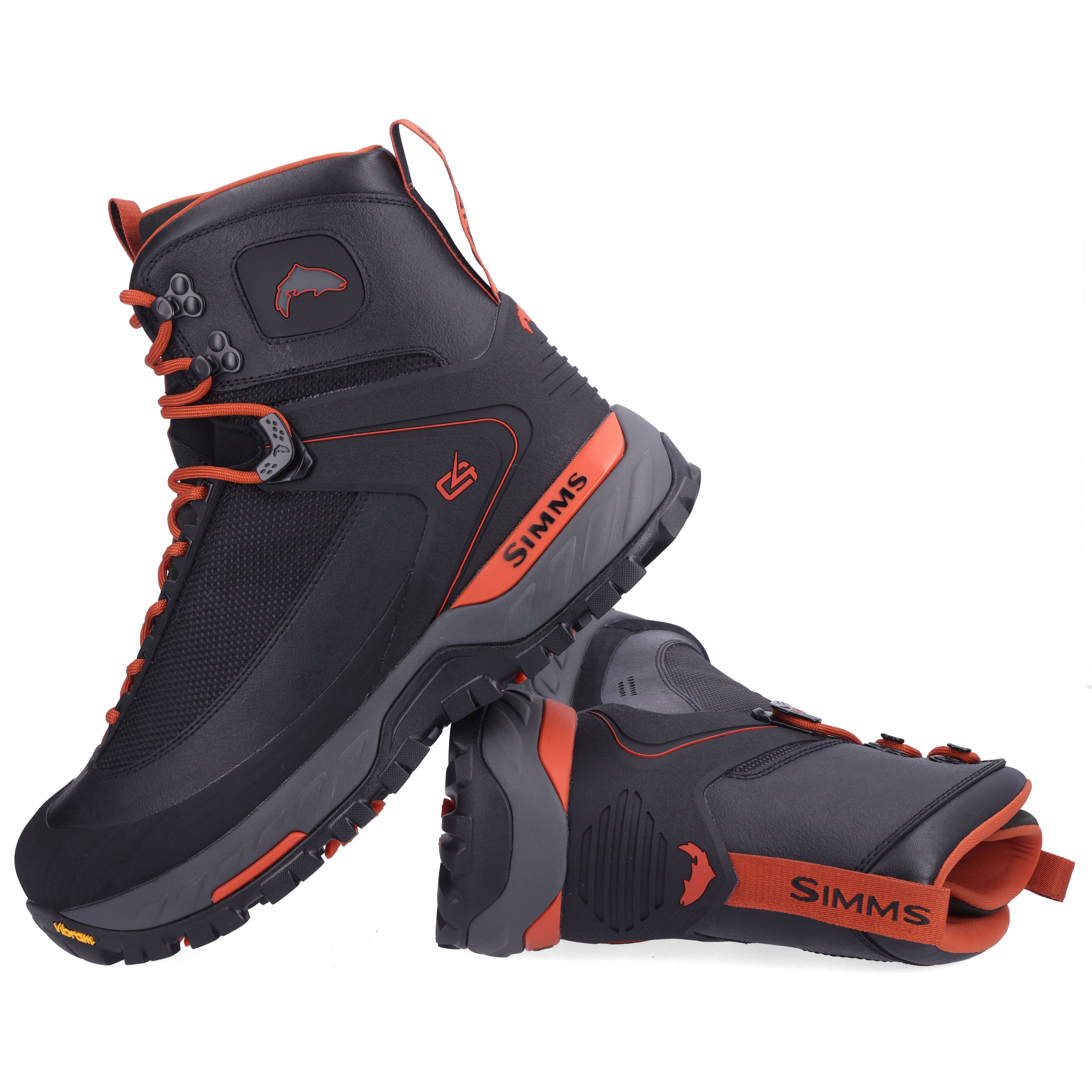 Simms G4 PRO Powerlock Wading Boots Carbon Image 08