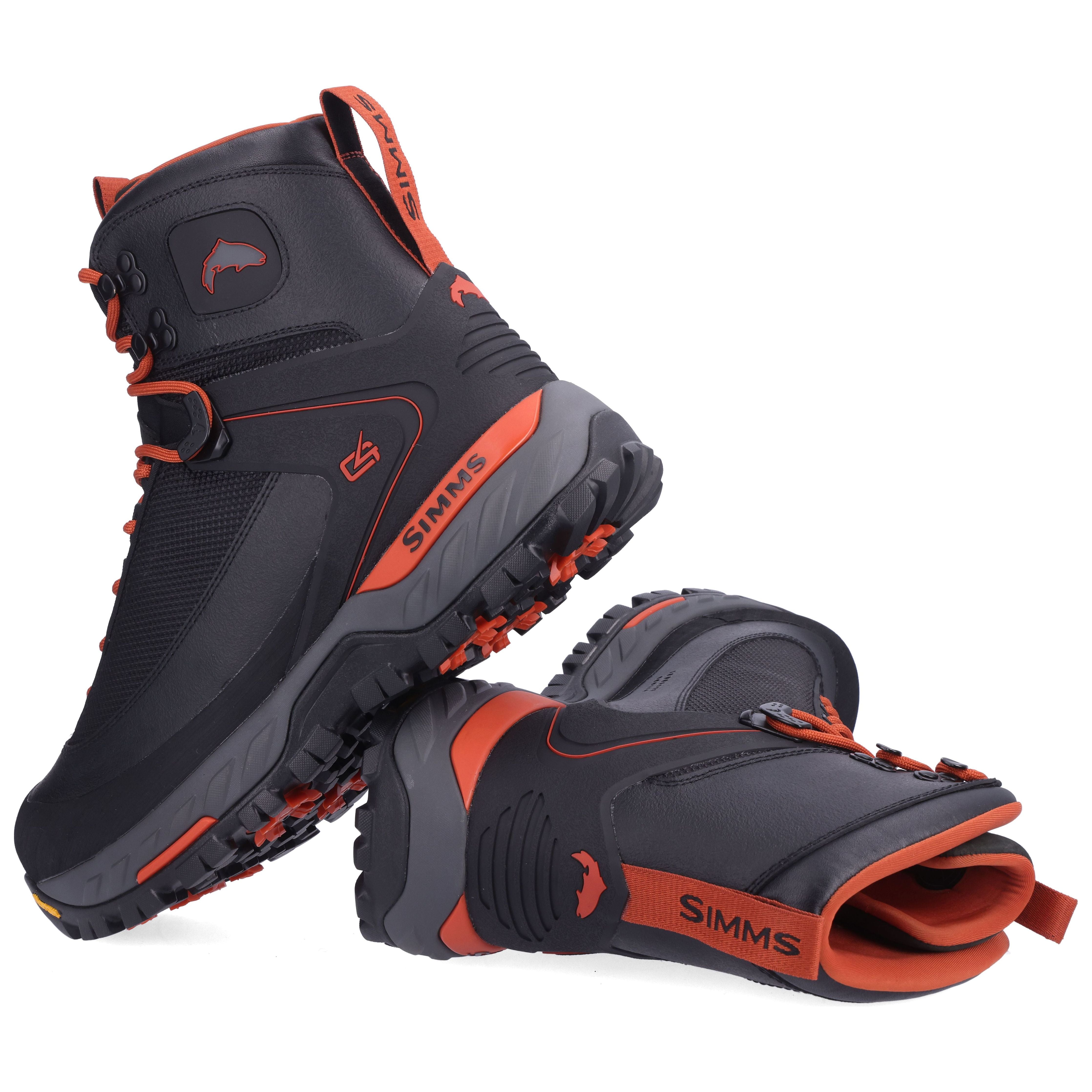 Simms G4 PRO Powerlock Wading Boots Carbon Image 10