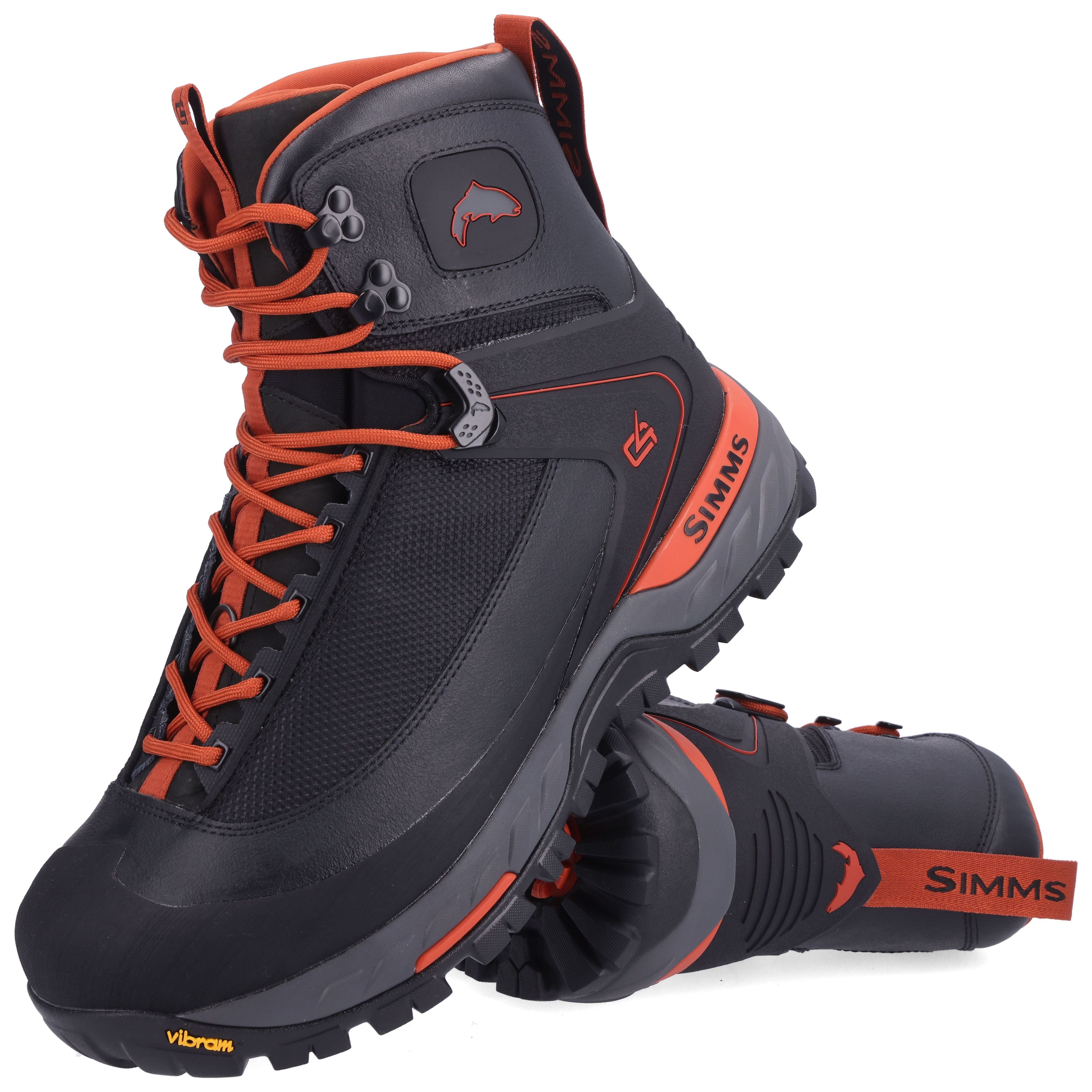 Simms G4 PRO Powerlock Wading Boots Carbon Image 40