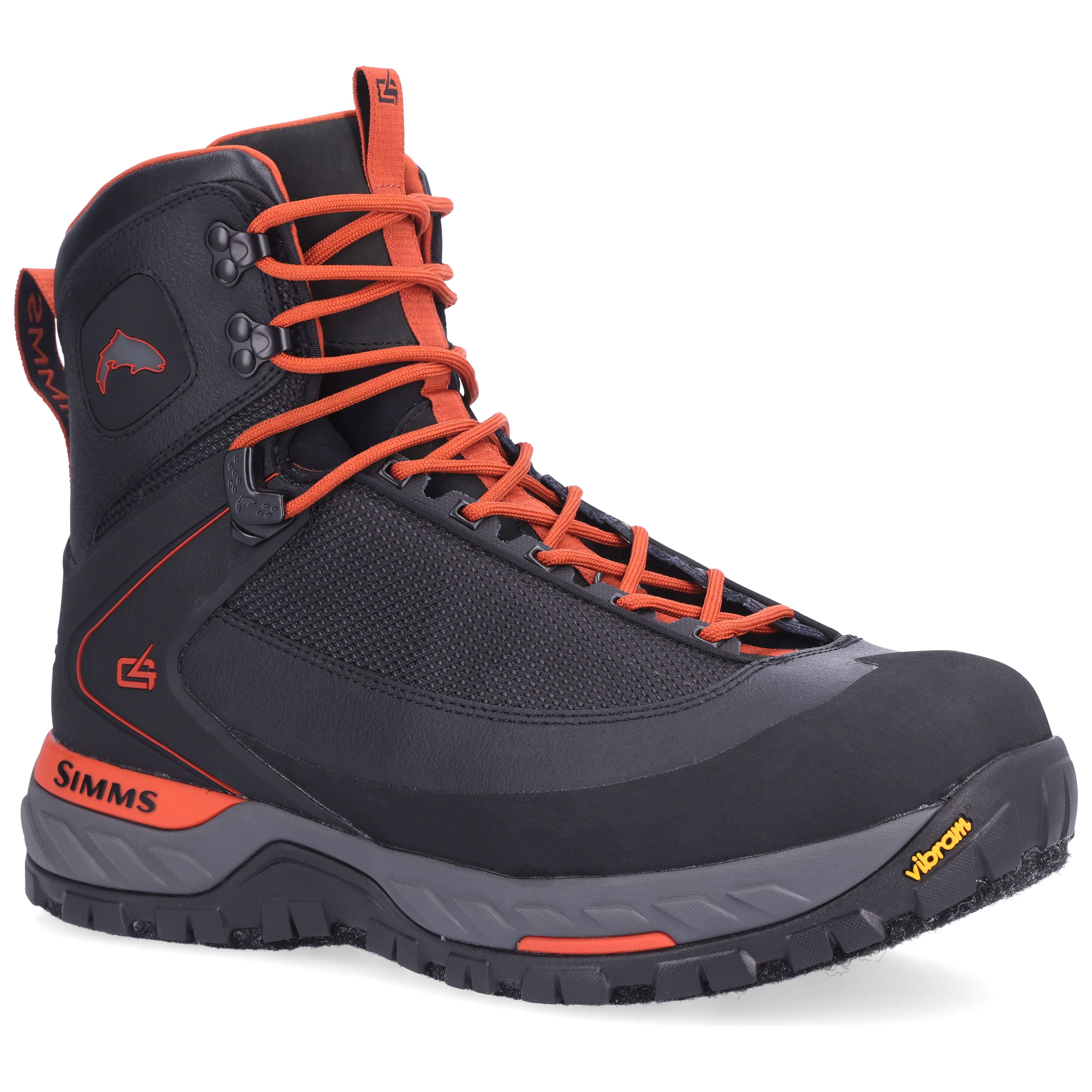Simms G4 PRO Powerlock Wading Boots - Felt Carbon Image 01