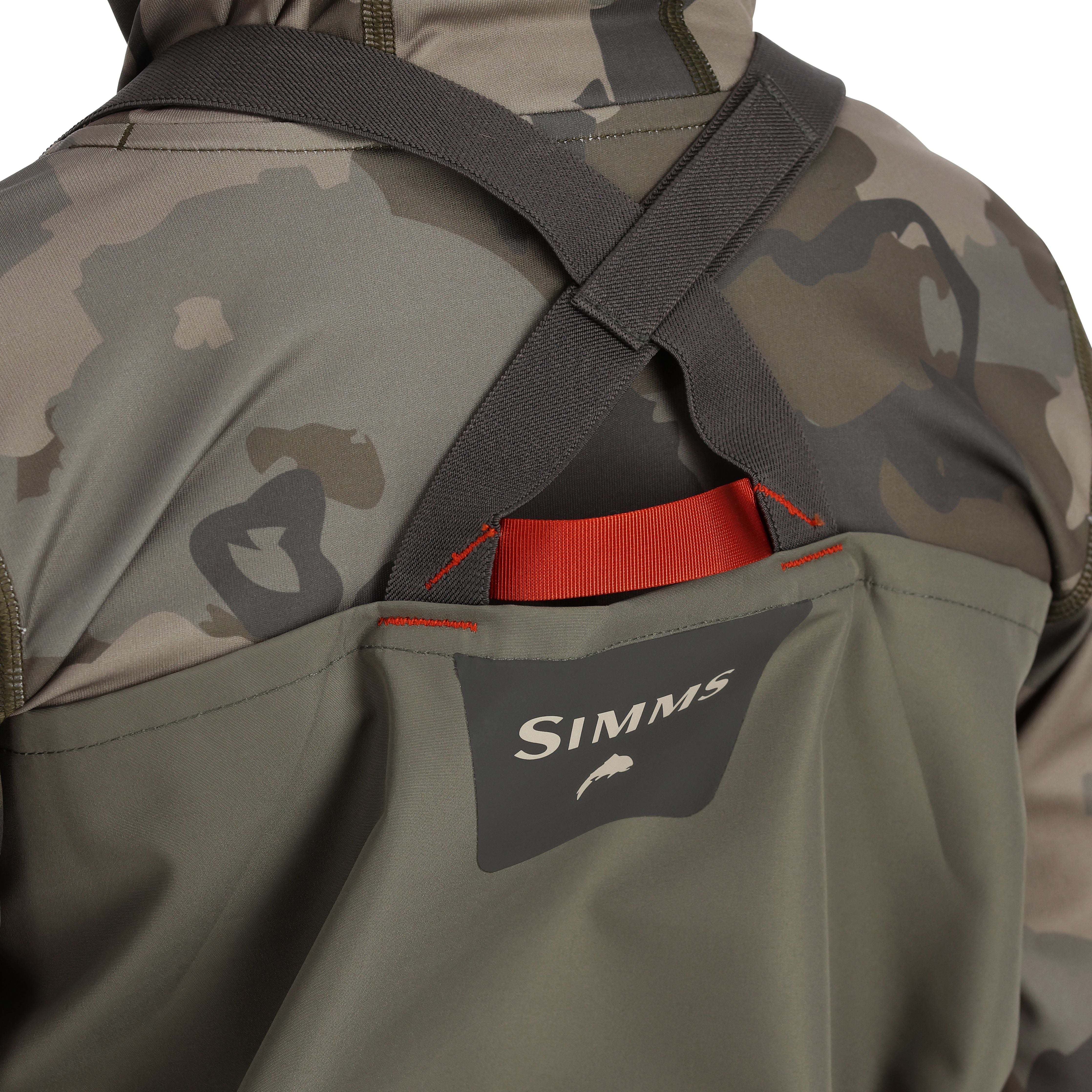 Simms Kid's Tributary Stockingfoot Waders Basalt Image 06