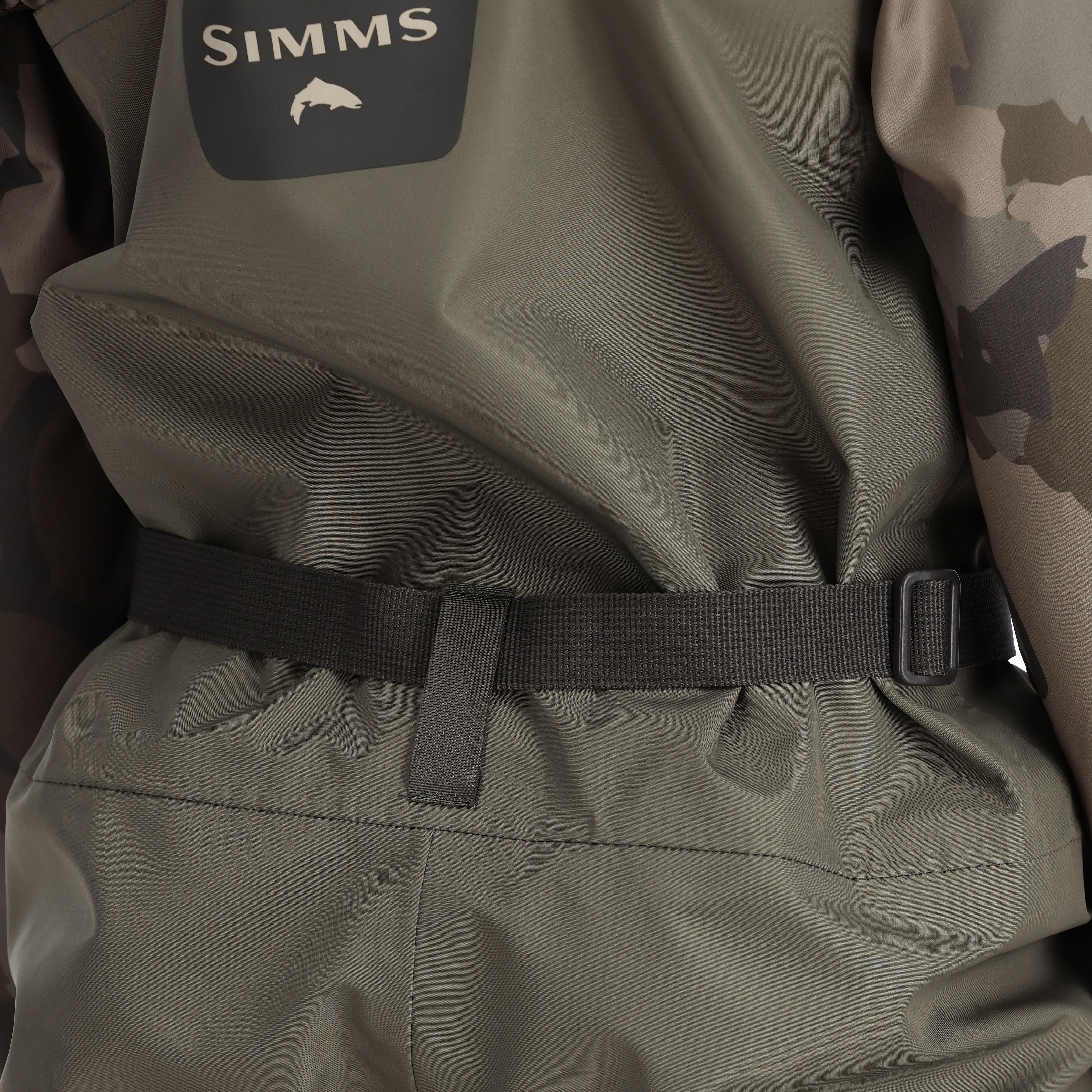 Simms Kid's Tributary Stockingfoot Waders Basalt Image 07