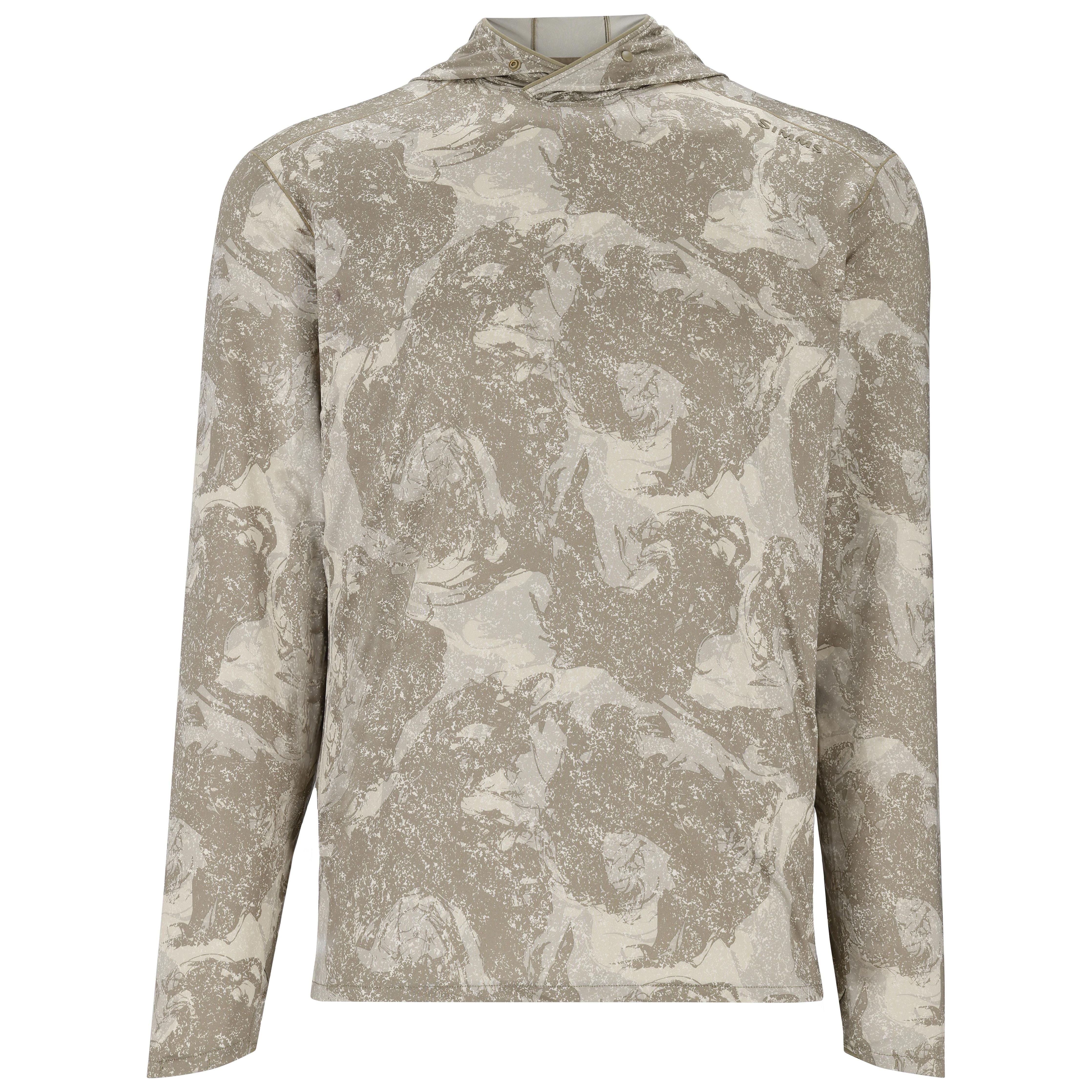 Simms Men's SolarFlex Hoody Back Eddy Stone Image 01