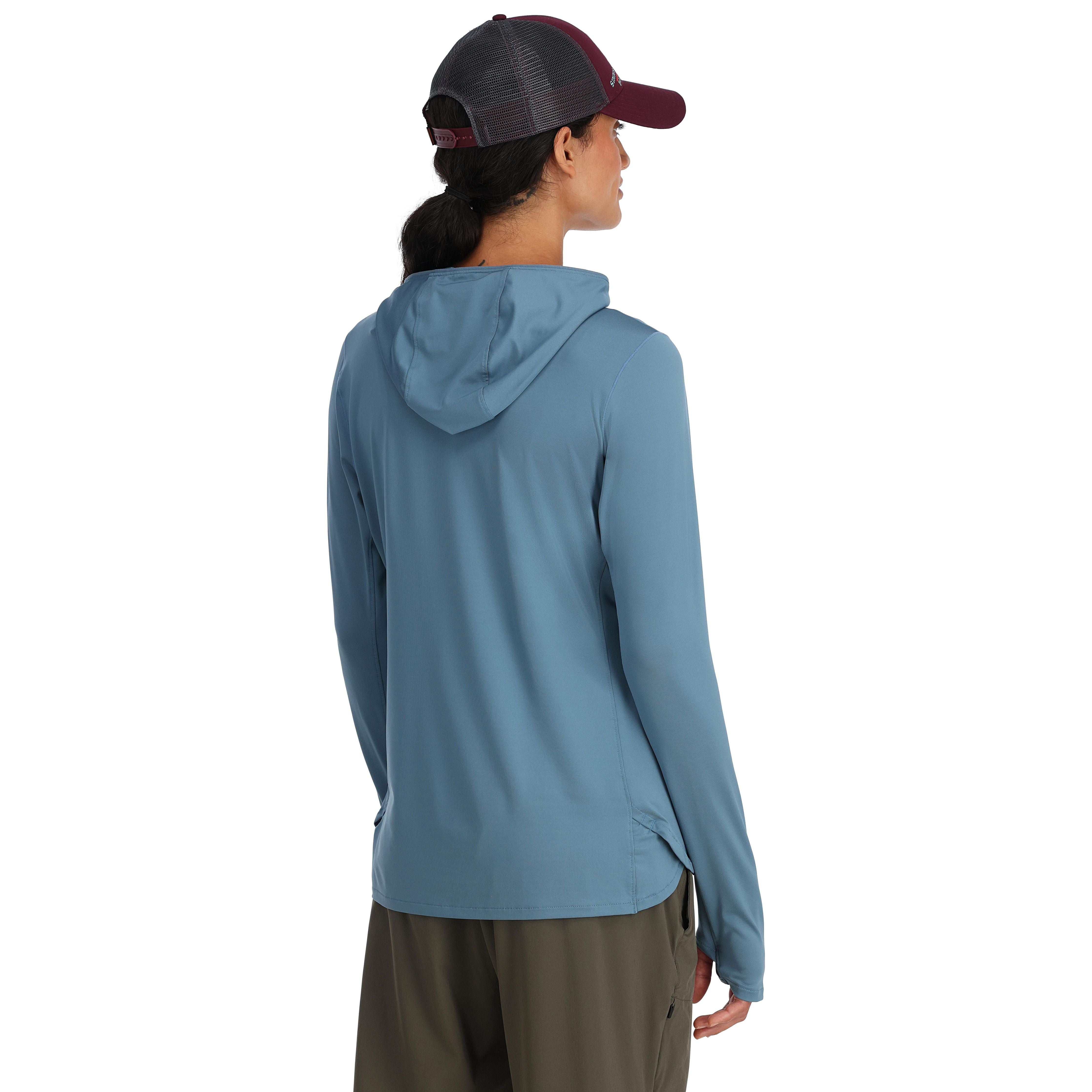 Simms Women's BugStopper SolarFlex Hoody Neptune Image 03