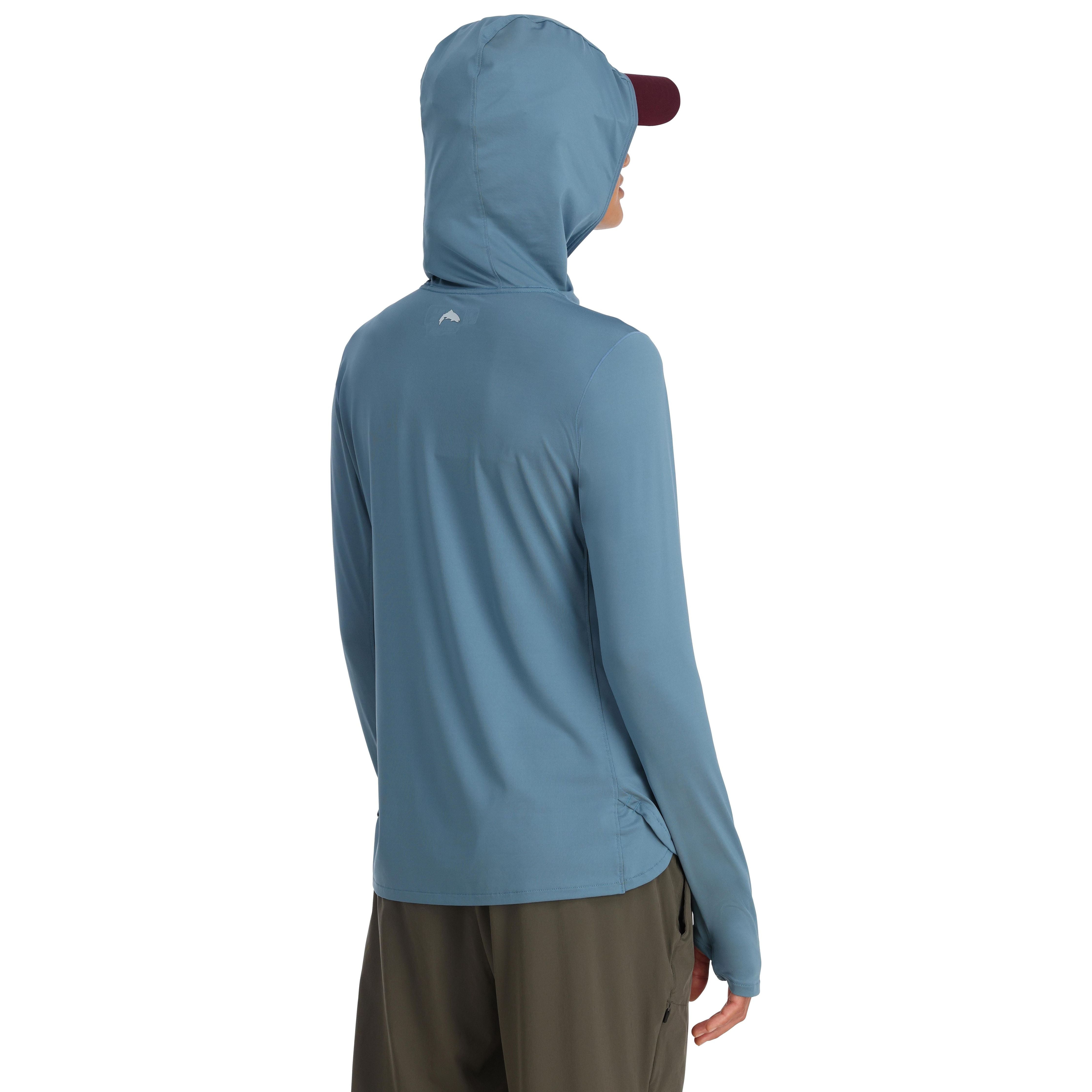 Simms Women's BugStopper SolarFlex Hoody Neptune Image 05
