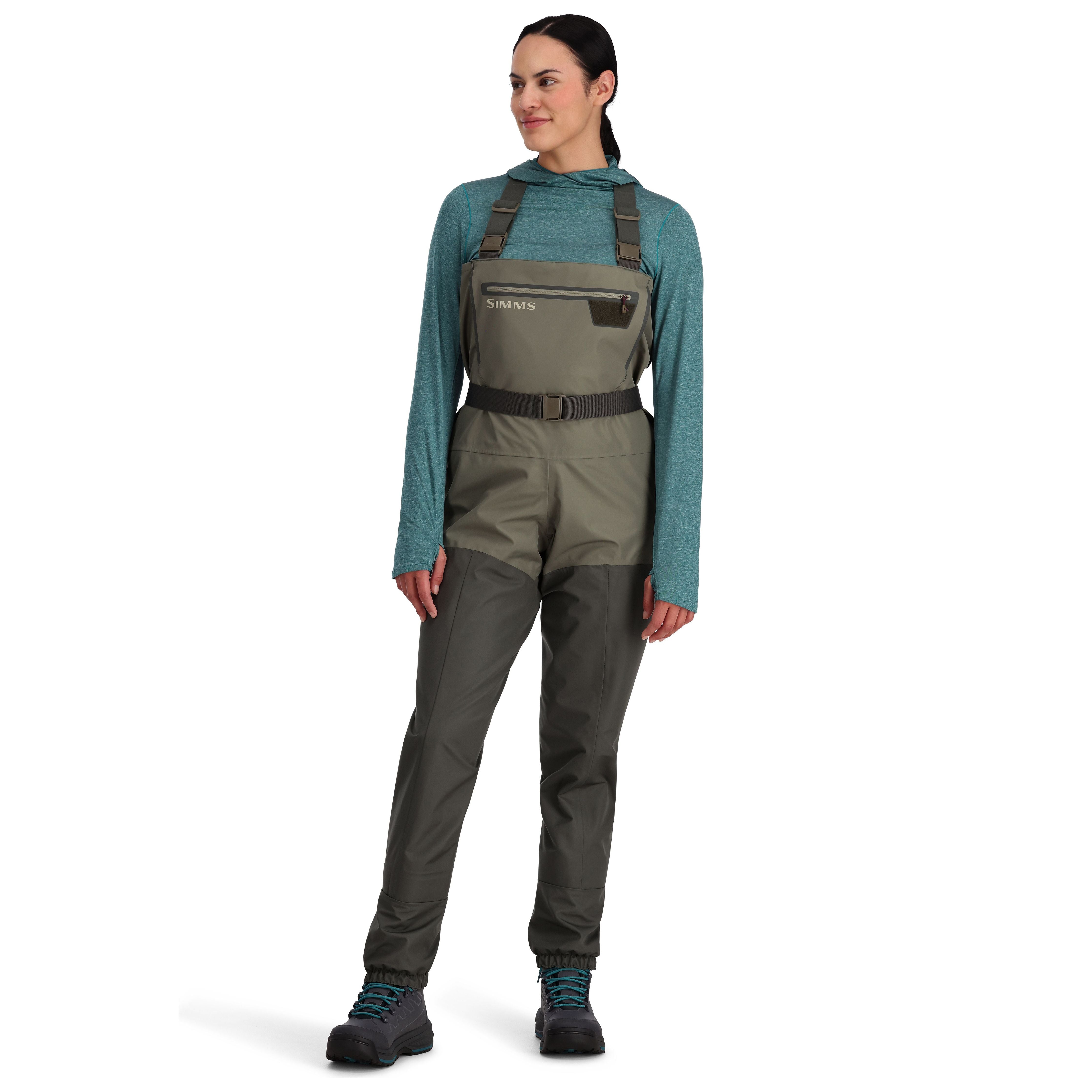 Simms Women's Tributary Stockingfoot Waders Basalt Image 02