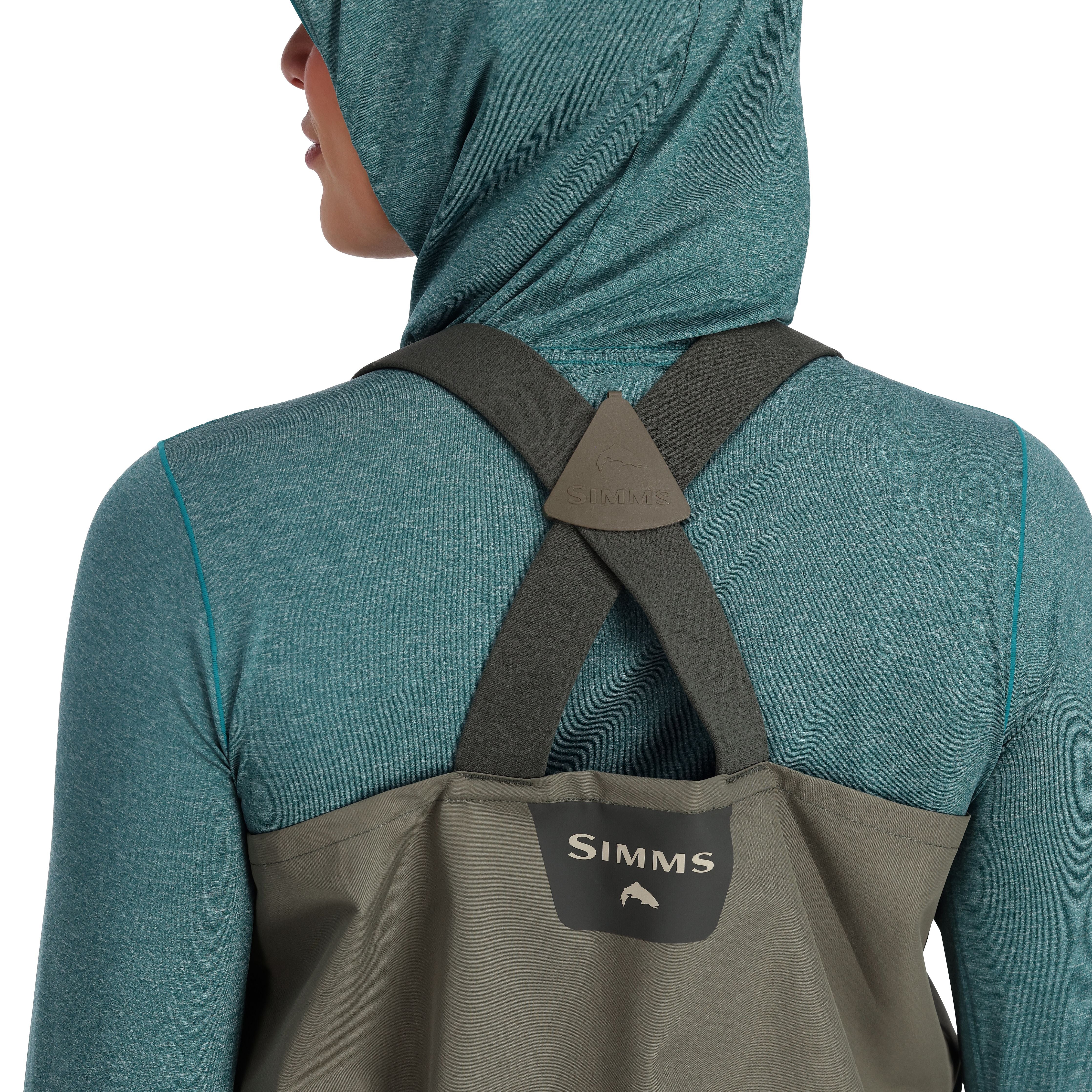 Simms Women's Tributary Stockingfoot Waders Basalt Image 05