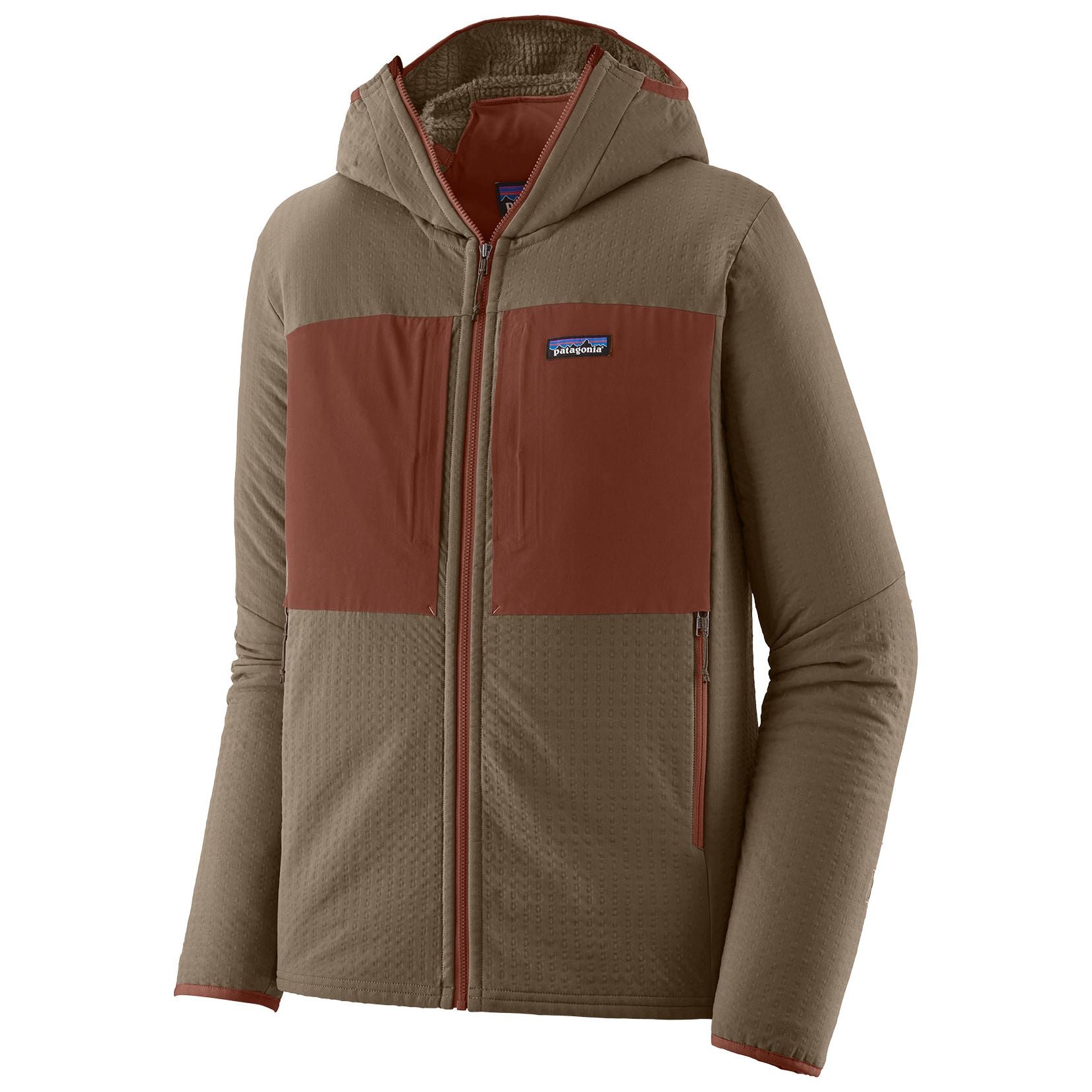 Patagonia Men's R2 TechFace Hoody Marlow Brown Image 01