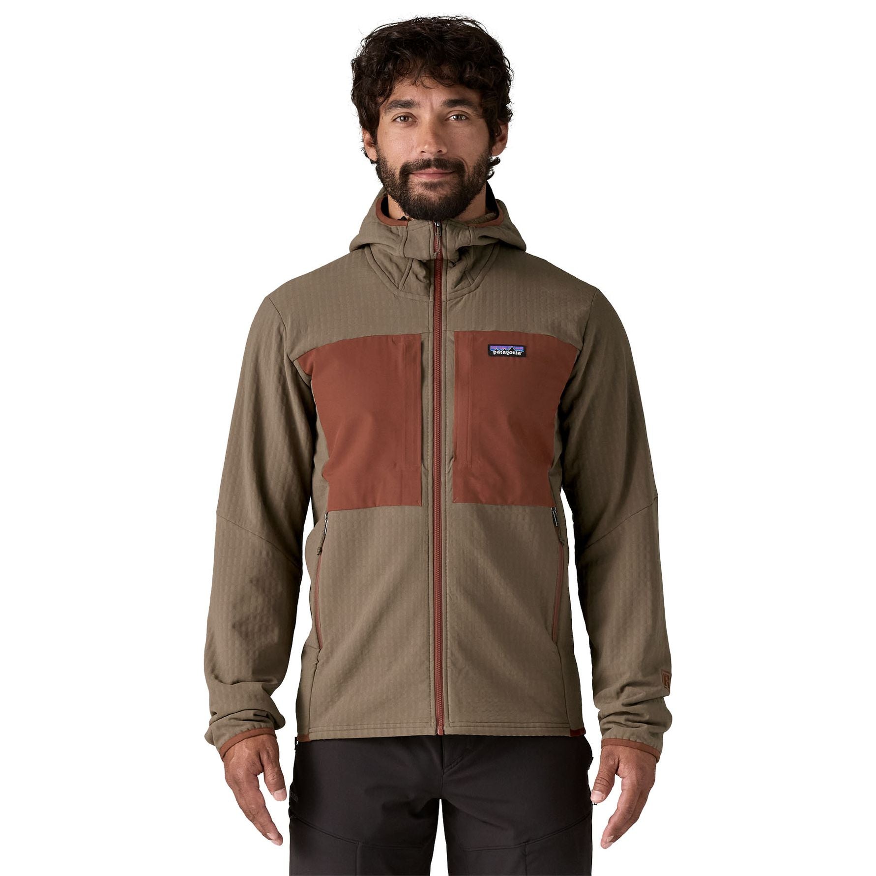 Patagonia Men's R2 TechFace Hoody Marlow Brown Image 03