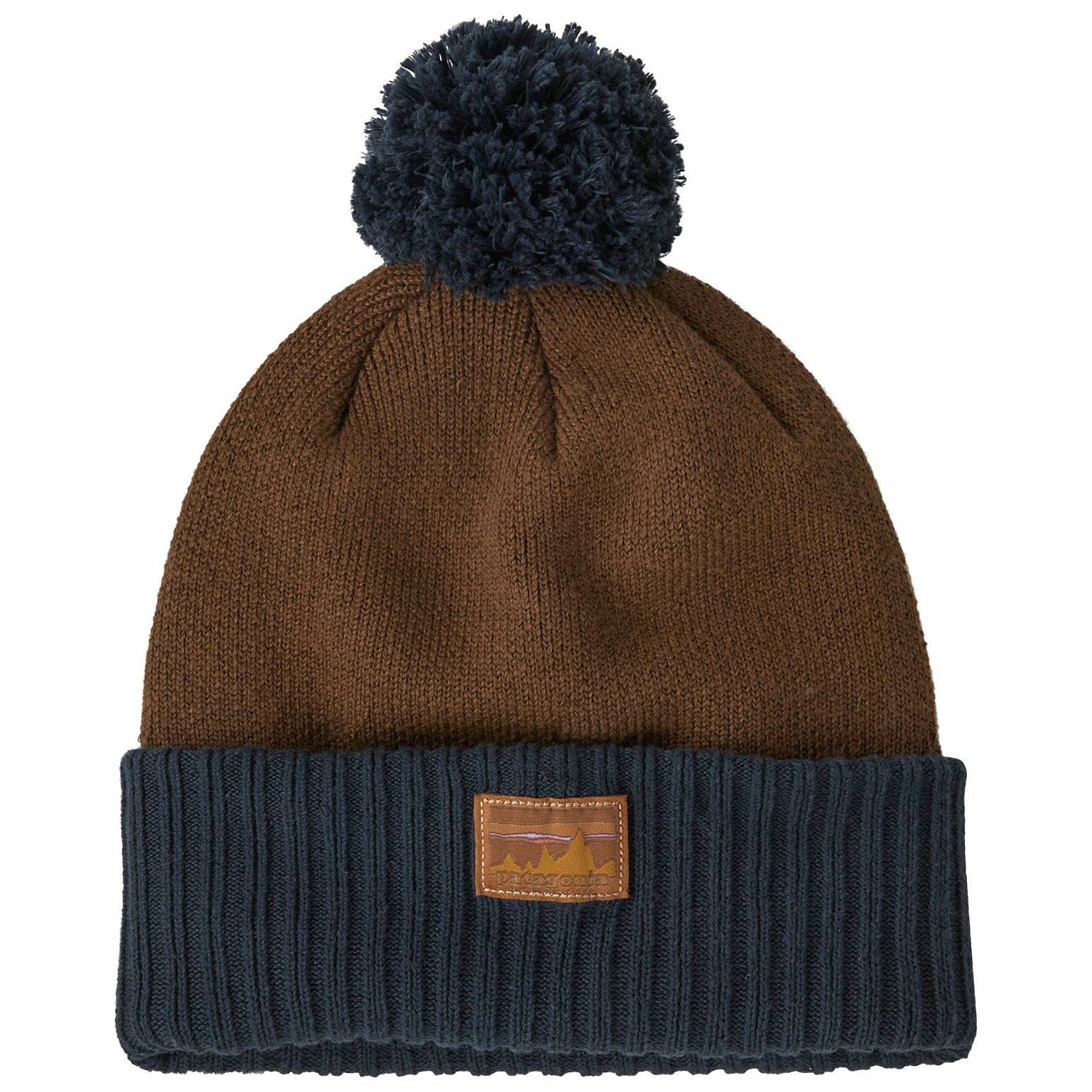 Patagonia Powder Town Beanie '73 Skyline: Shelter Brown Image 01