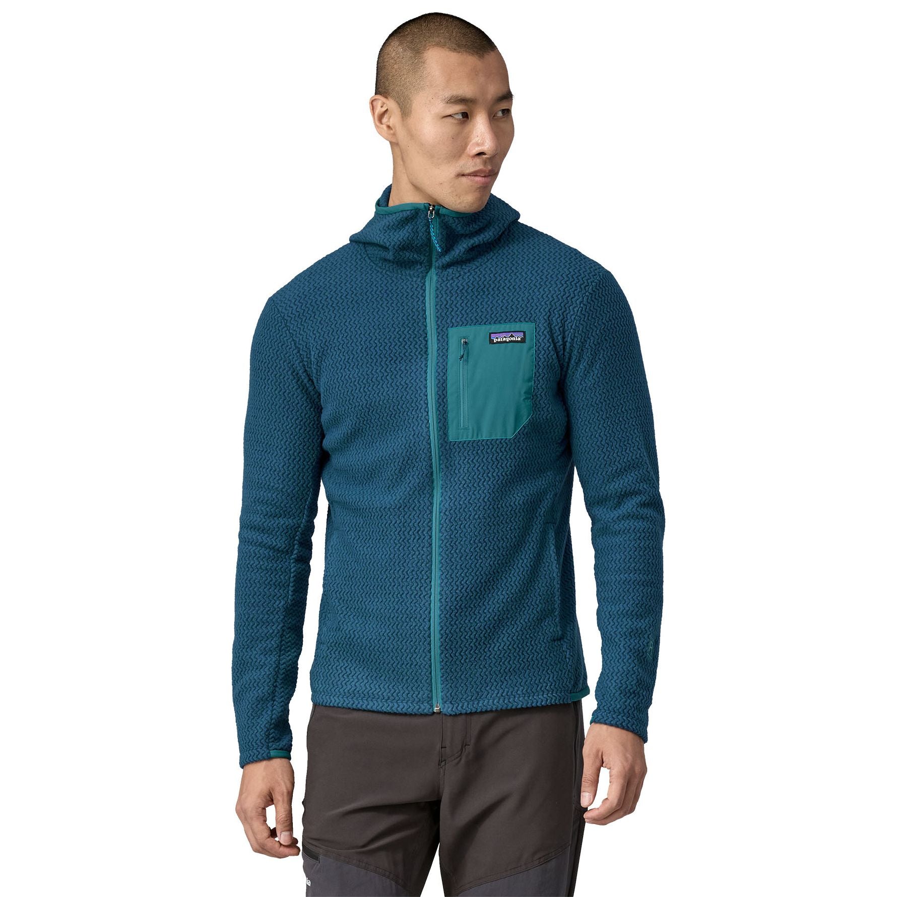 Patagonia R1 Air Full Zip Hoody Lagom Blue Image 03