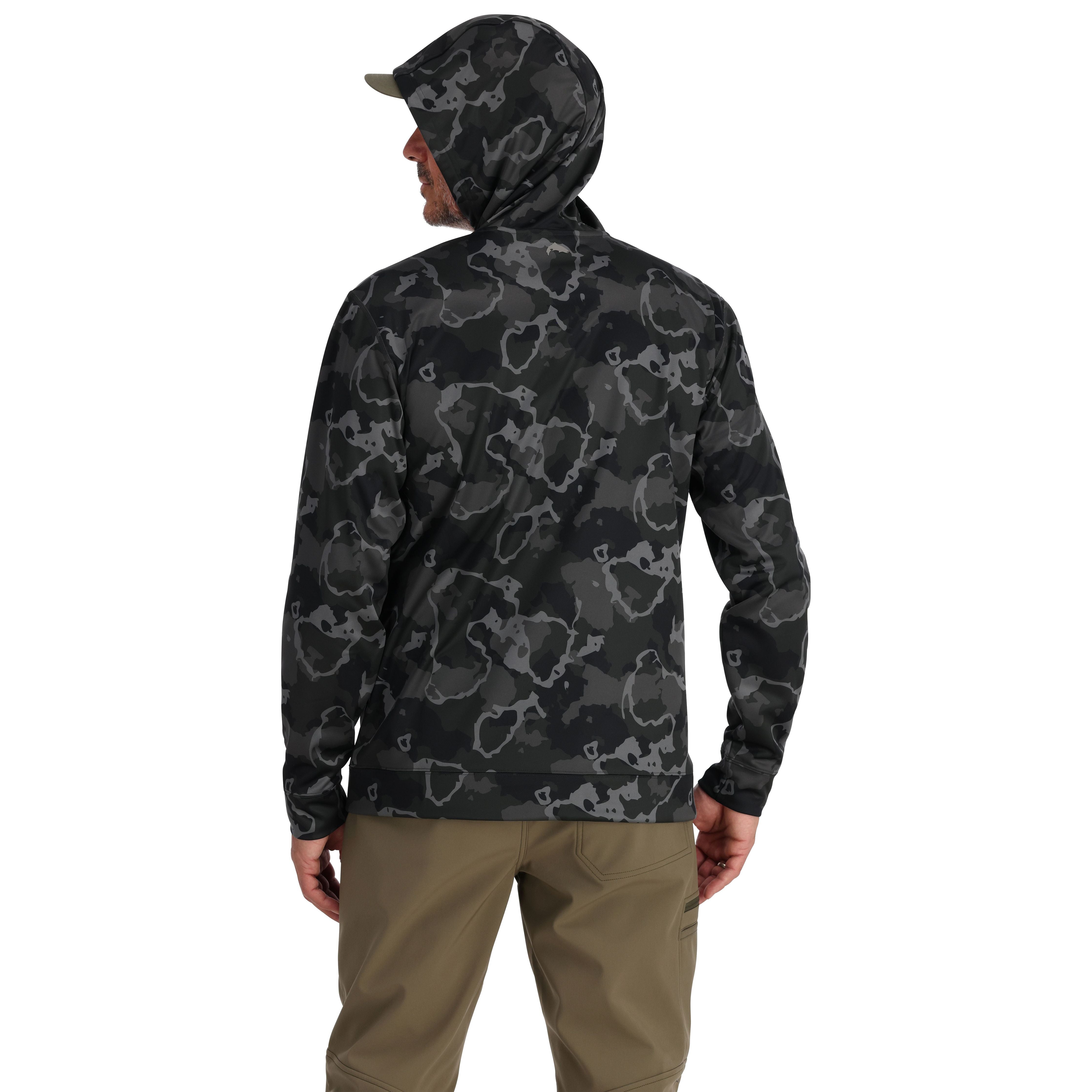 Simms Challenger Hoody Regiment Camo Carbon Image 03