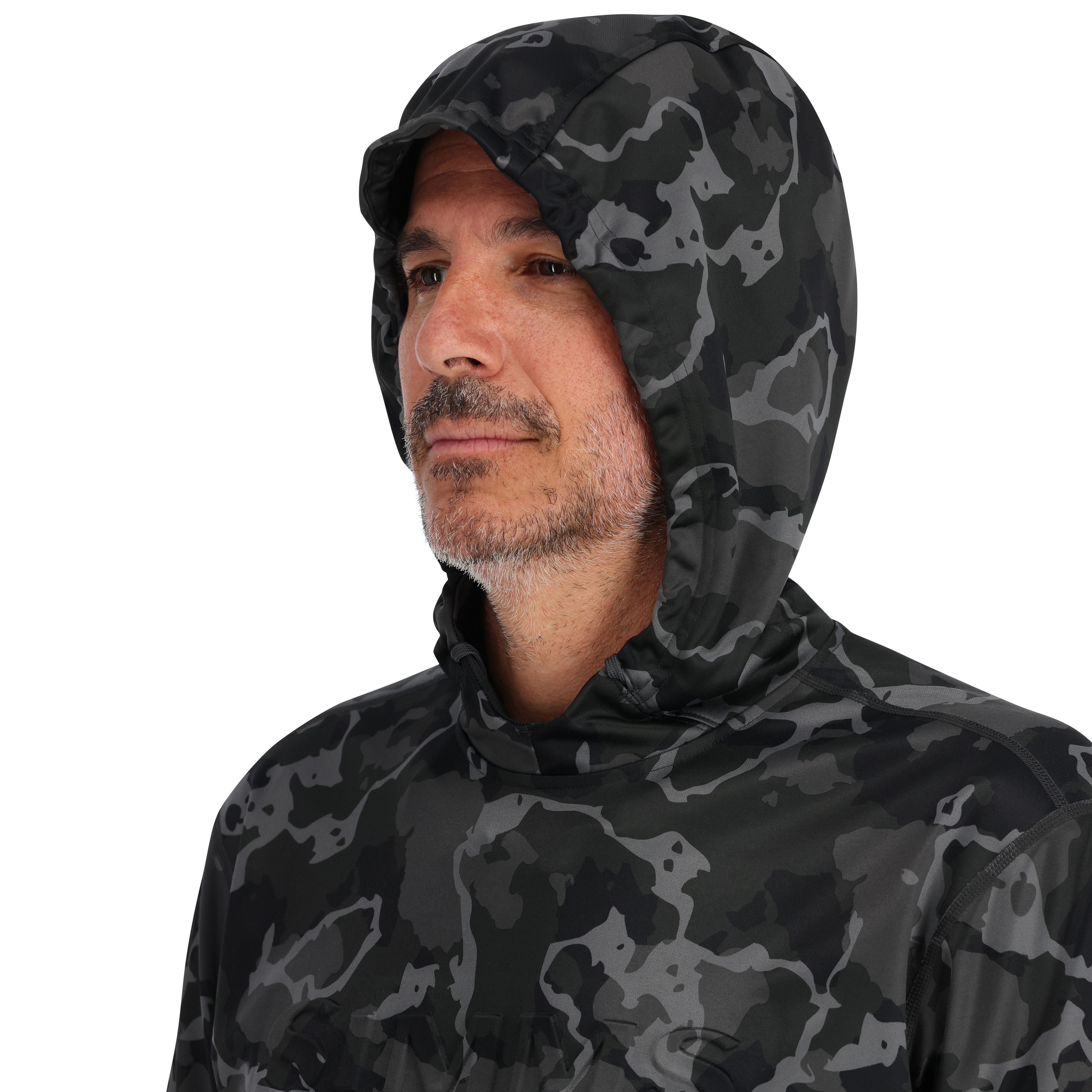 Simms Challenger Hoody Regiment Camo Carbon Image 04