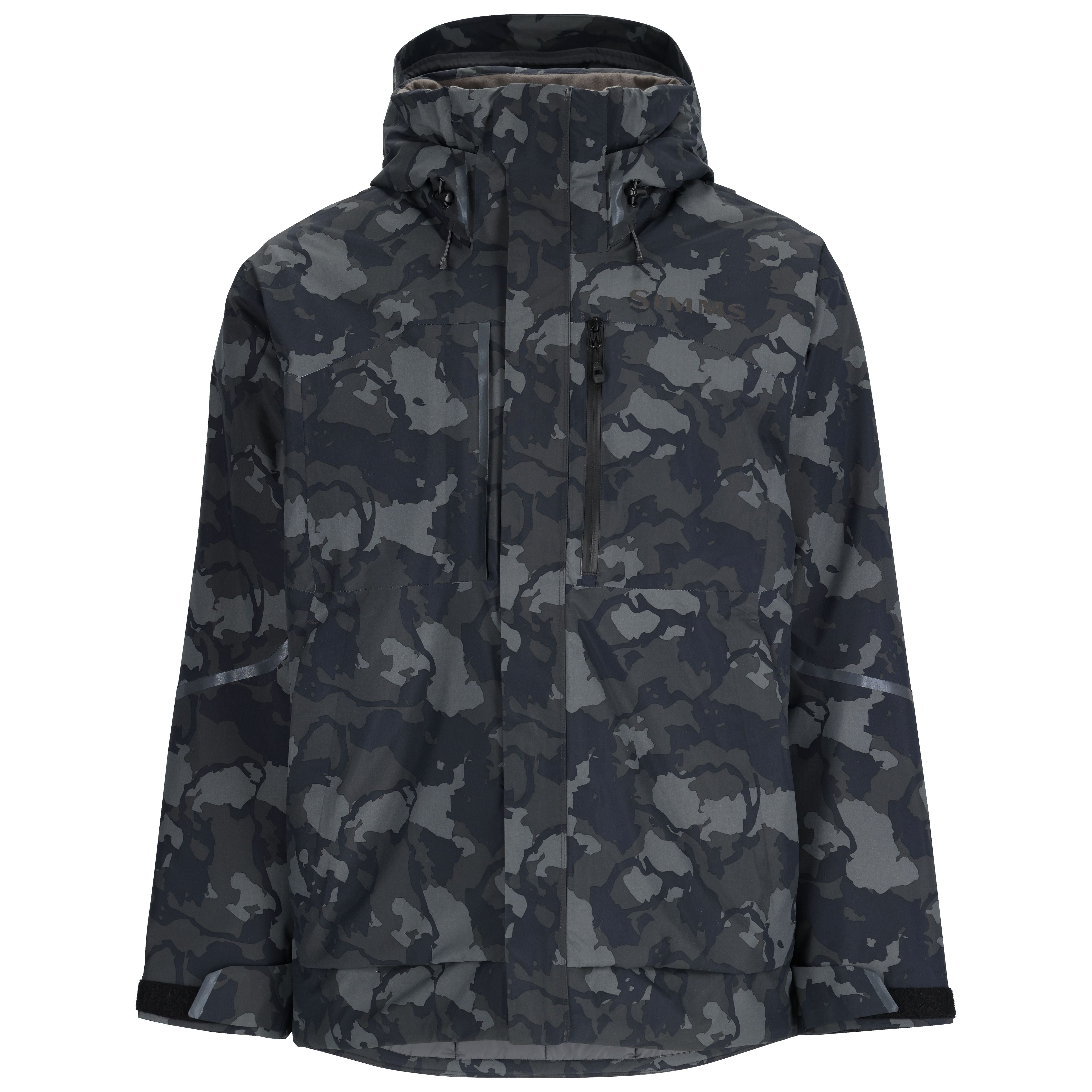 Simms Challenger Insulated Jacket Regiment Camo Carbon Image 01