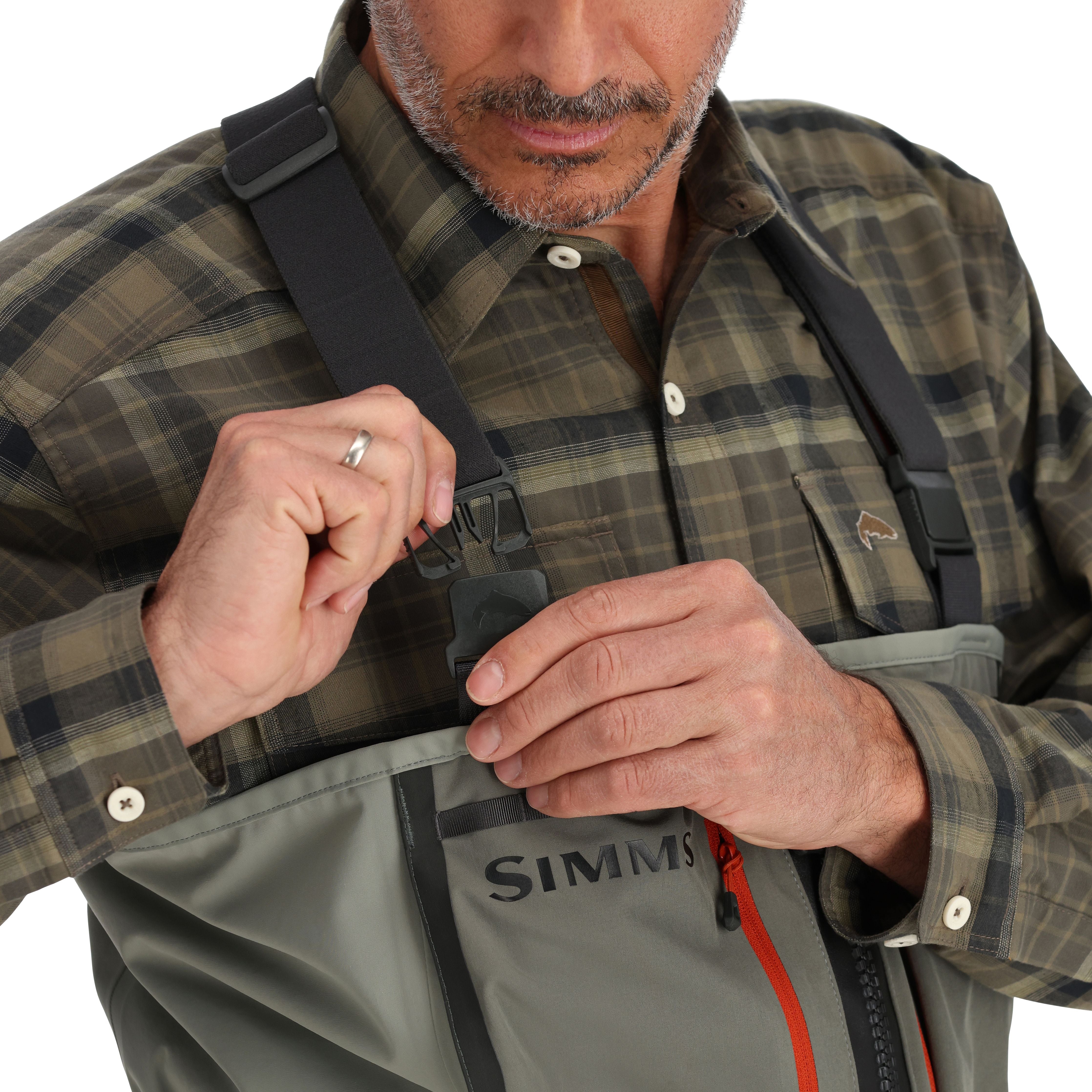 Simms Freestone Z Stockingfoot Wader Smoke Image 04