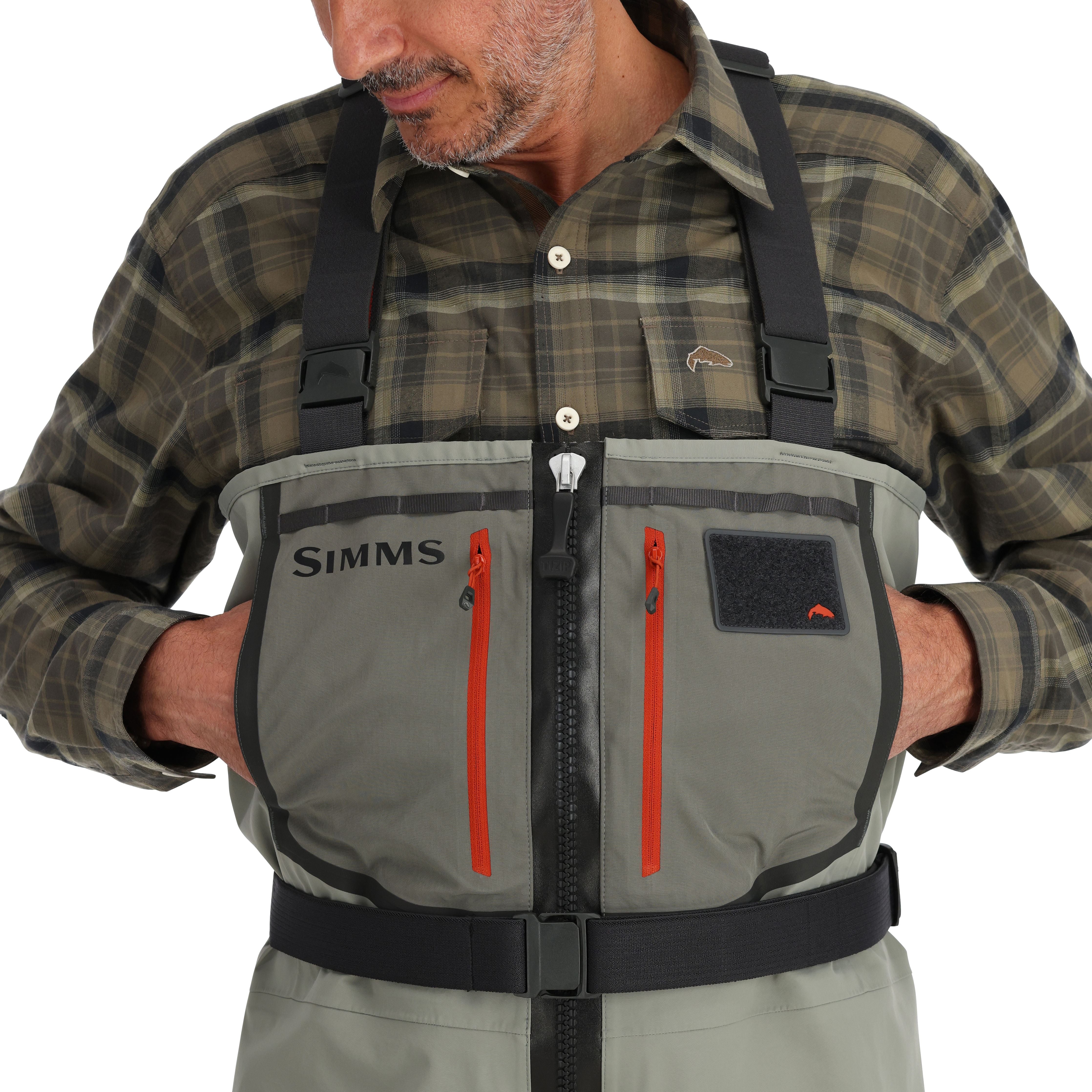 Simms Freestone Z Stockingfoot Wader Smoke Image 05