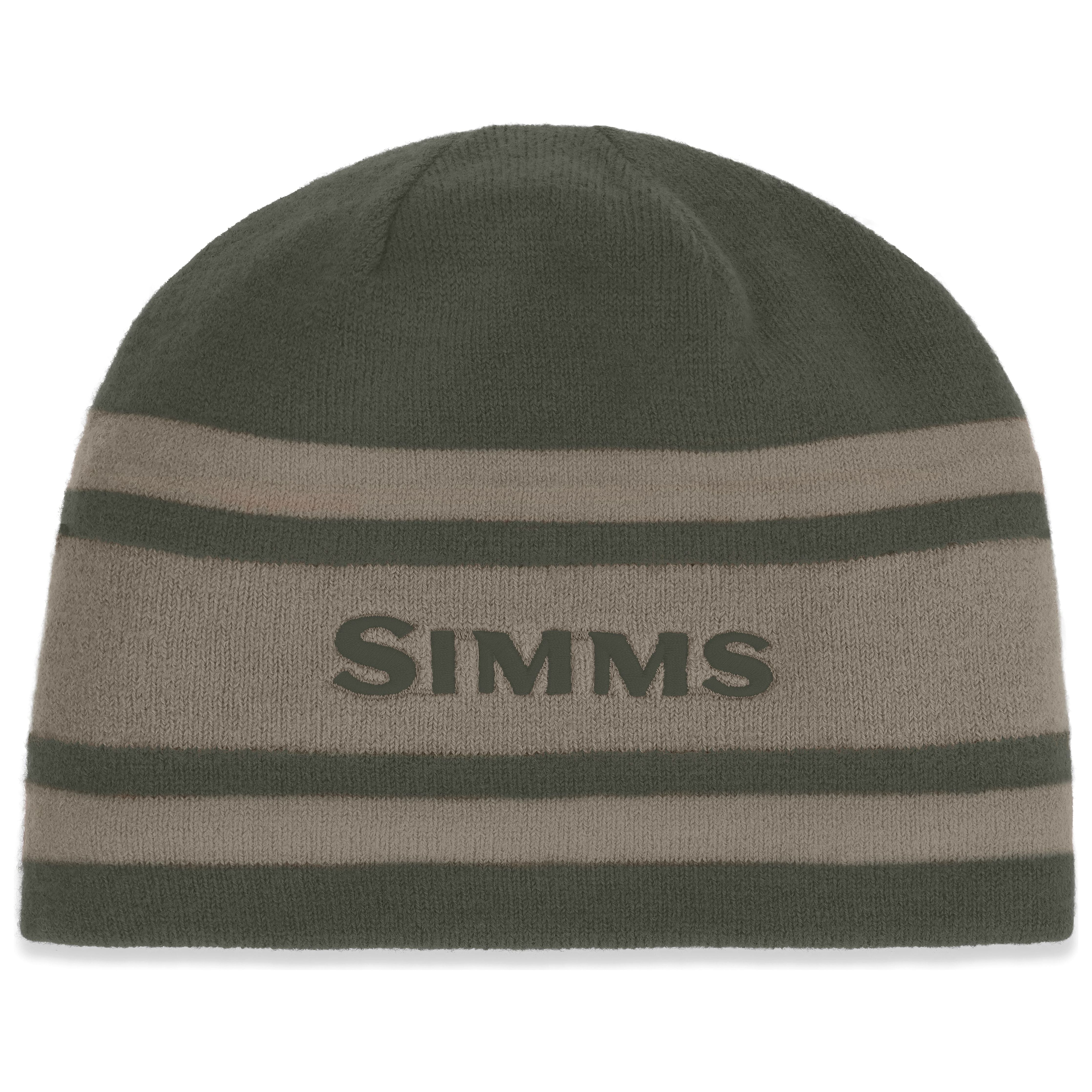 Simms Hayward Wool Beanie Dark Olive Image 01