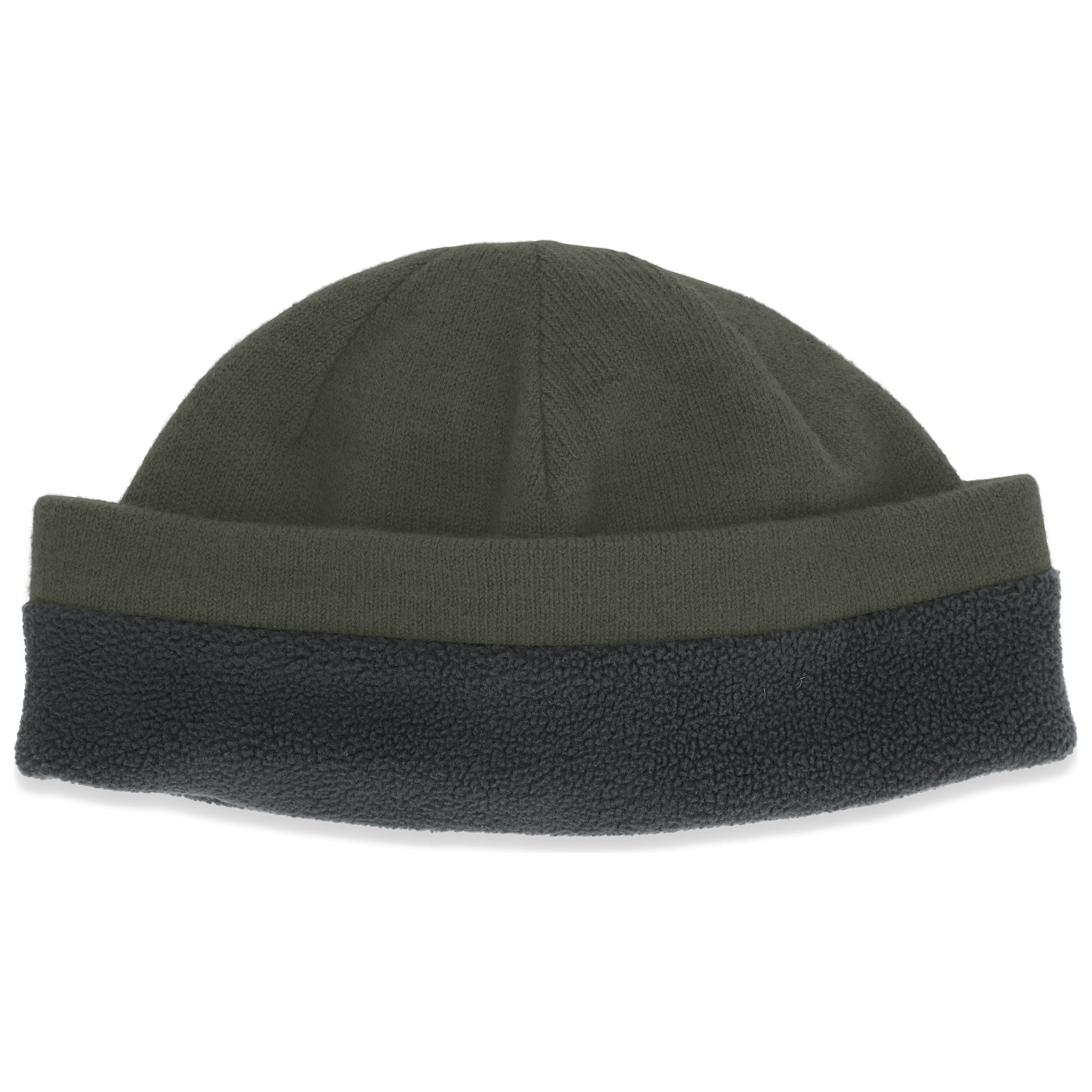 Simms Hayward Wool Beanie Dark Olive Image 02