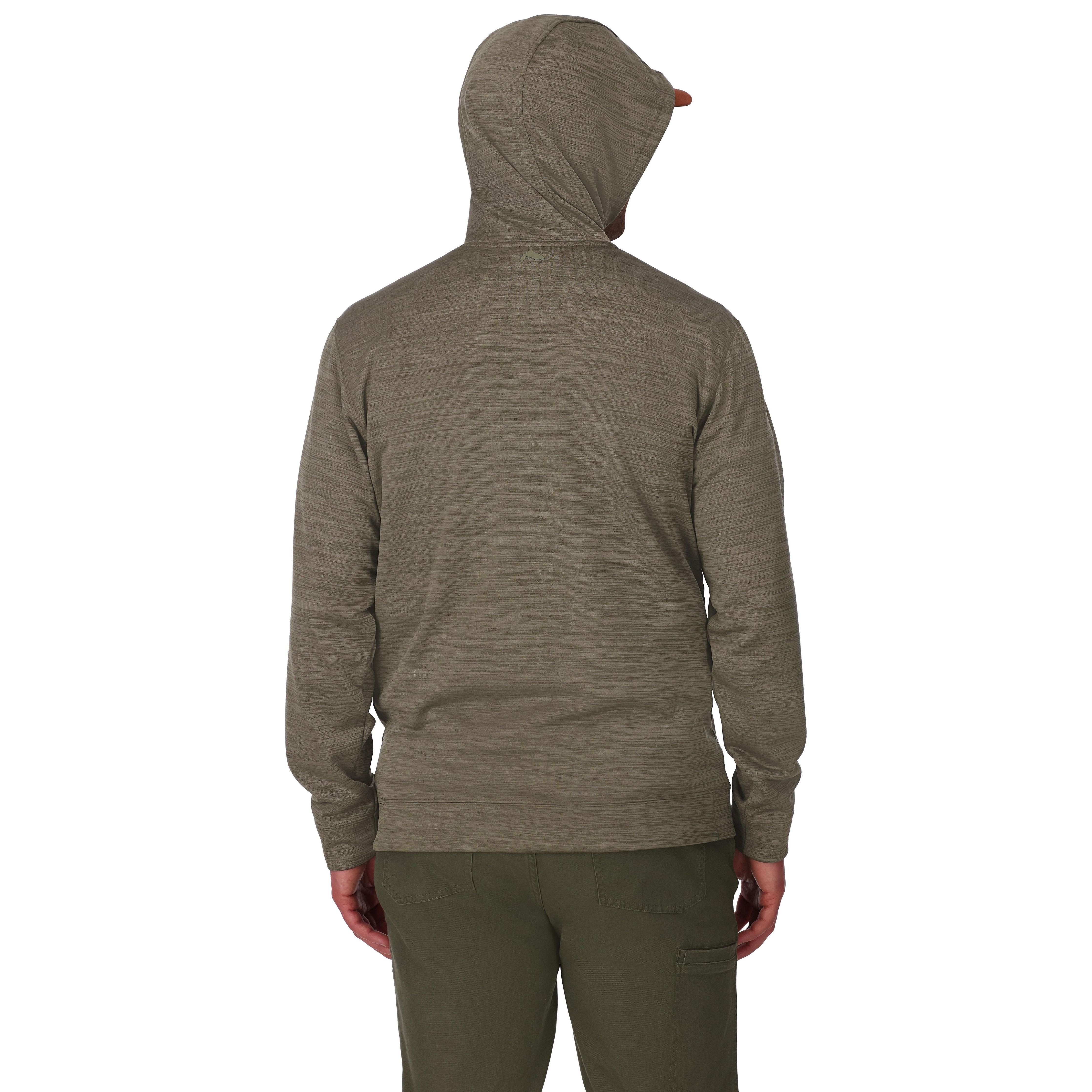 Simms Men's Challenger Hoody Loden Heather Image 03