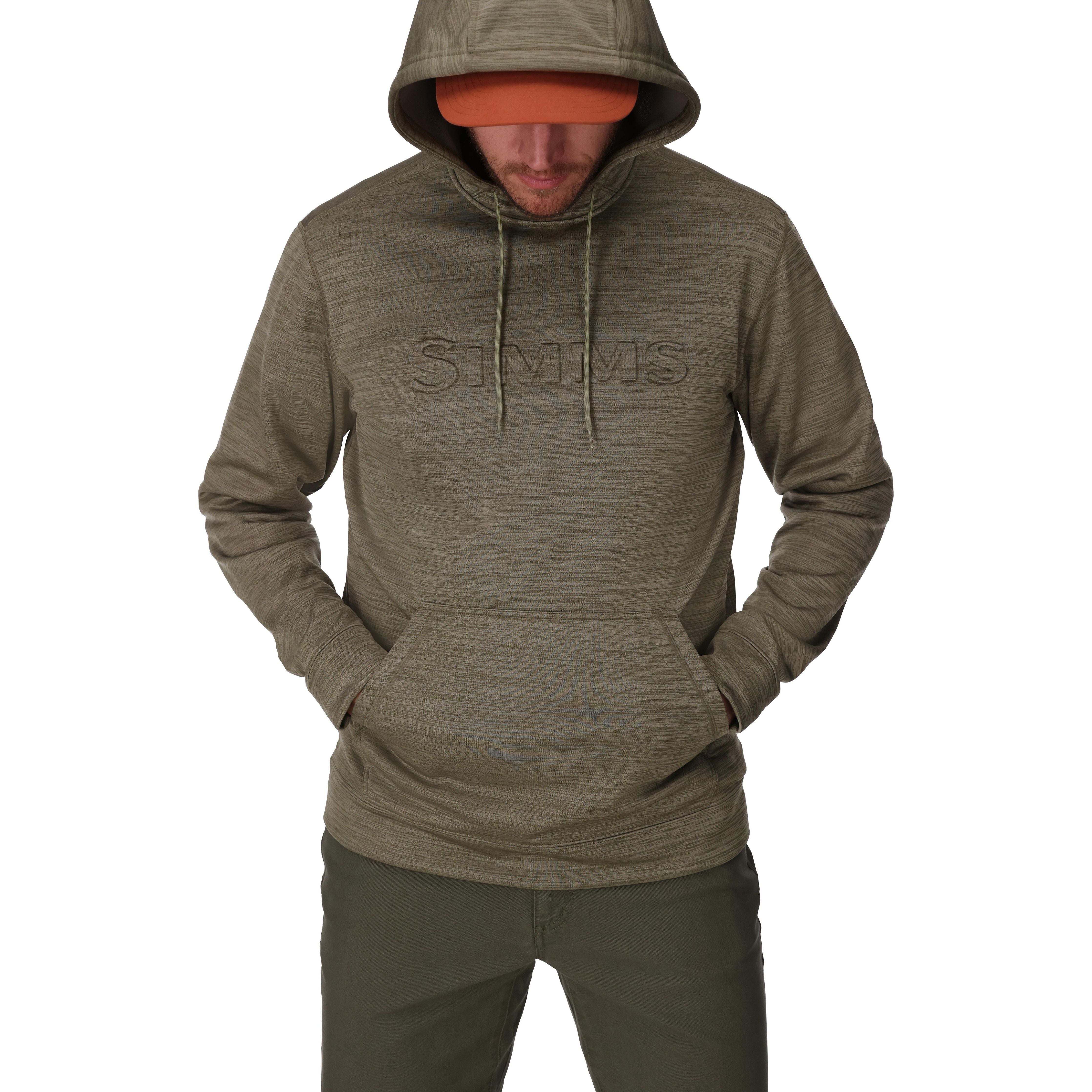 Simms Men's Challenger Hoody Loden Heather Image 05