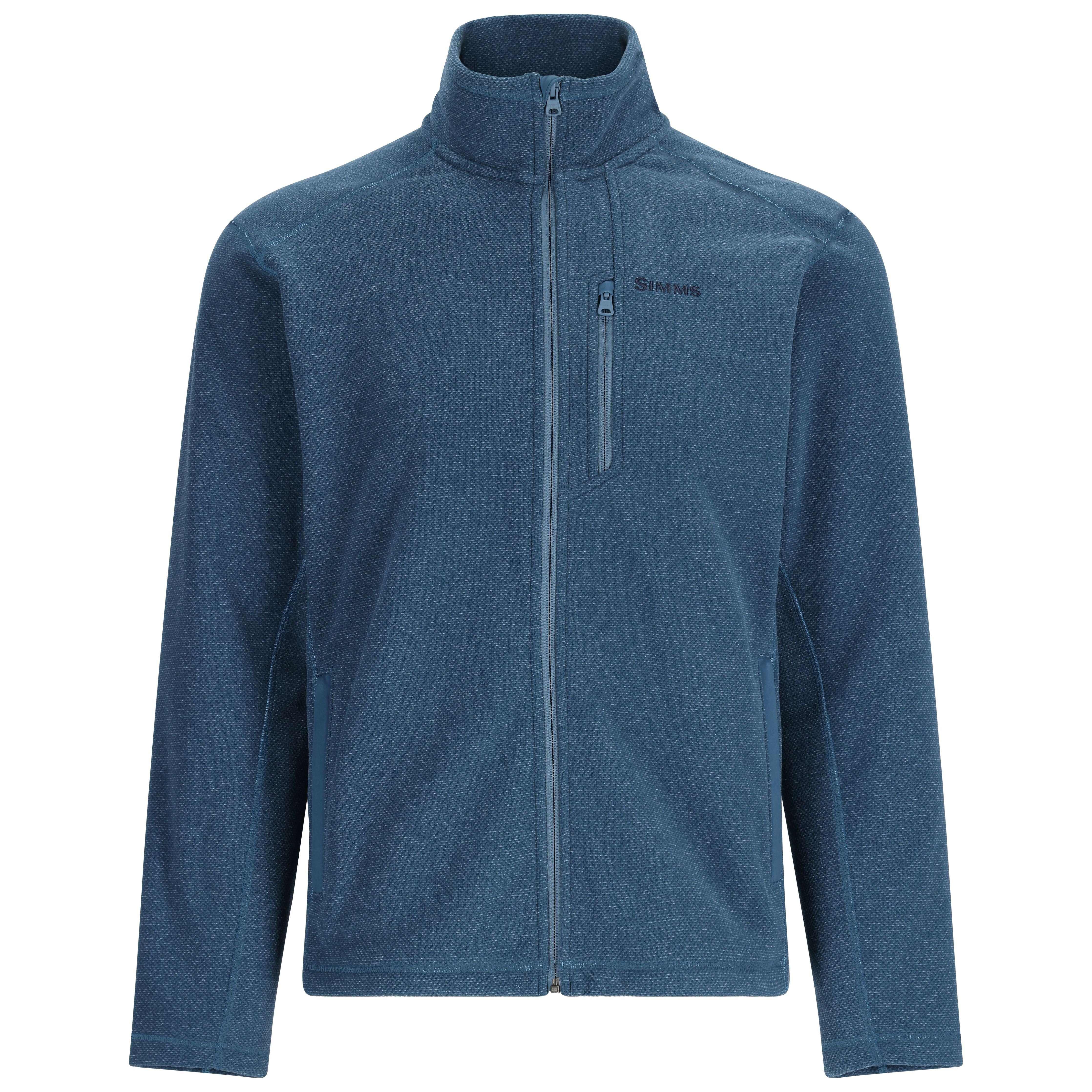 Simms Rivershed-Full Zip Neptune Heather Image 01