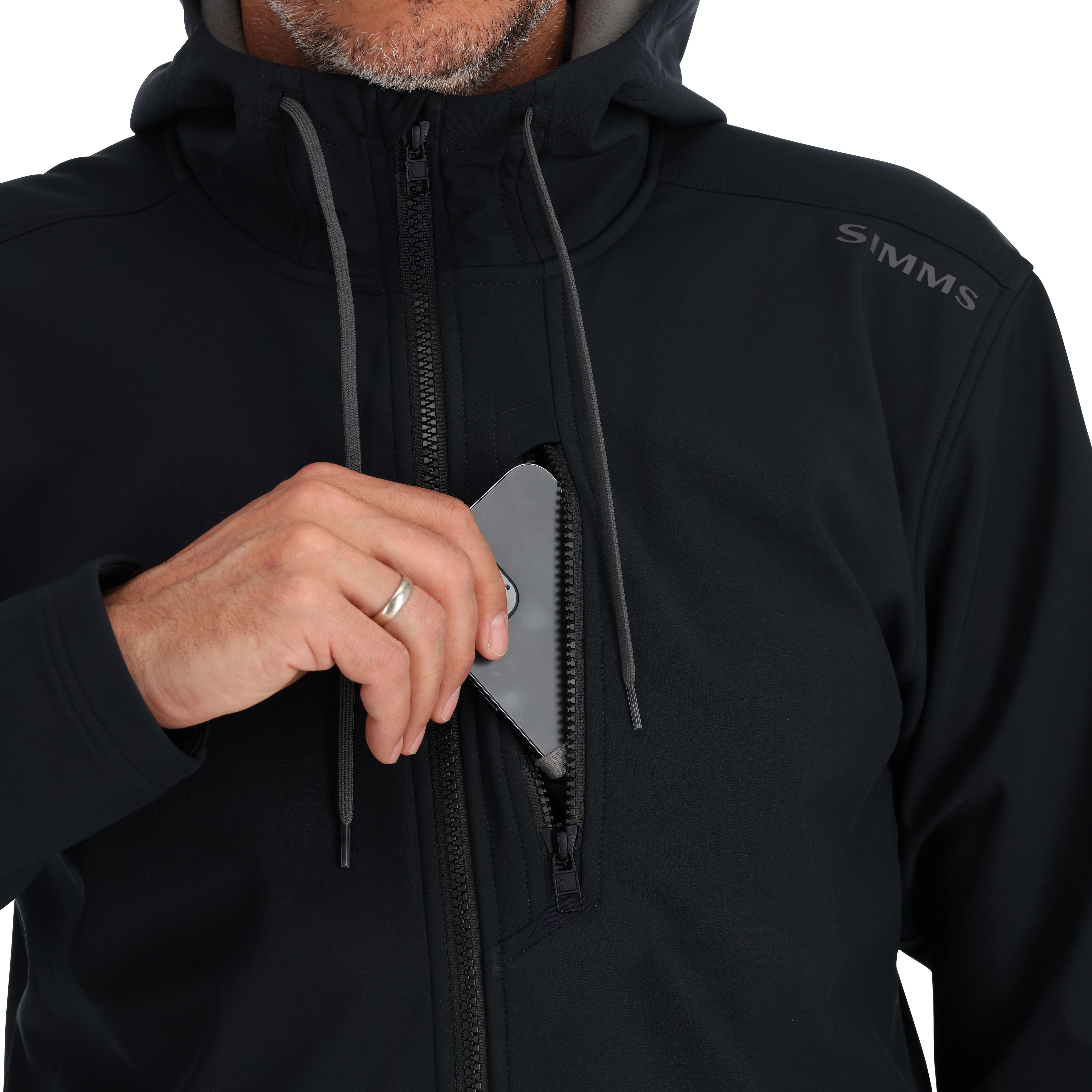 Simms Rogue Hoody Black Image 05