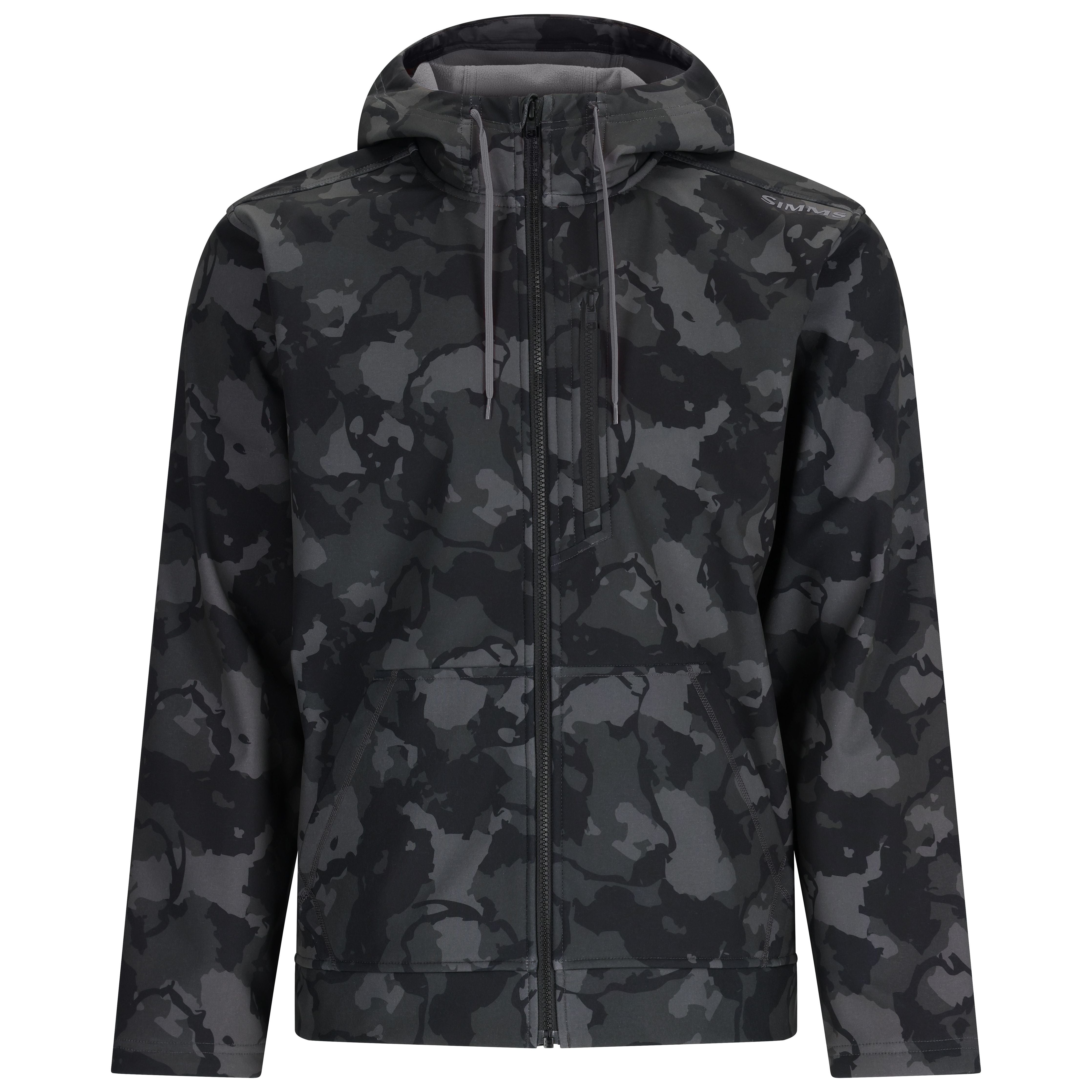 Simms Rogue Hoody Regiment Camo Carbon Image 01