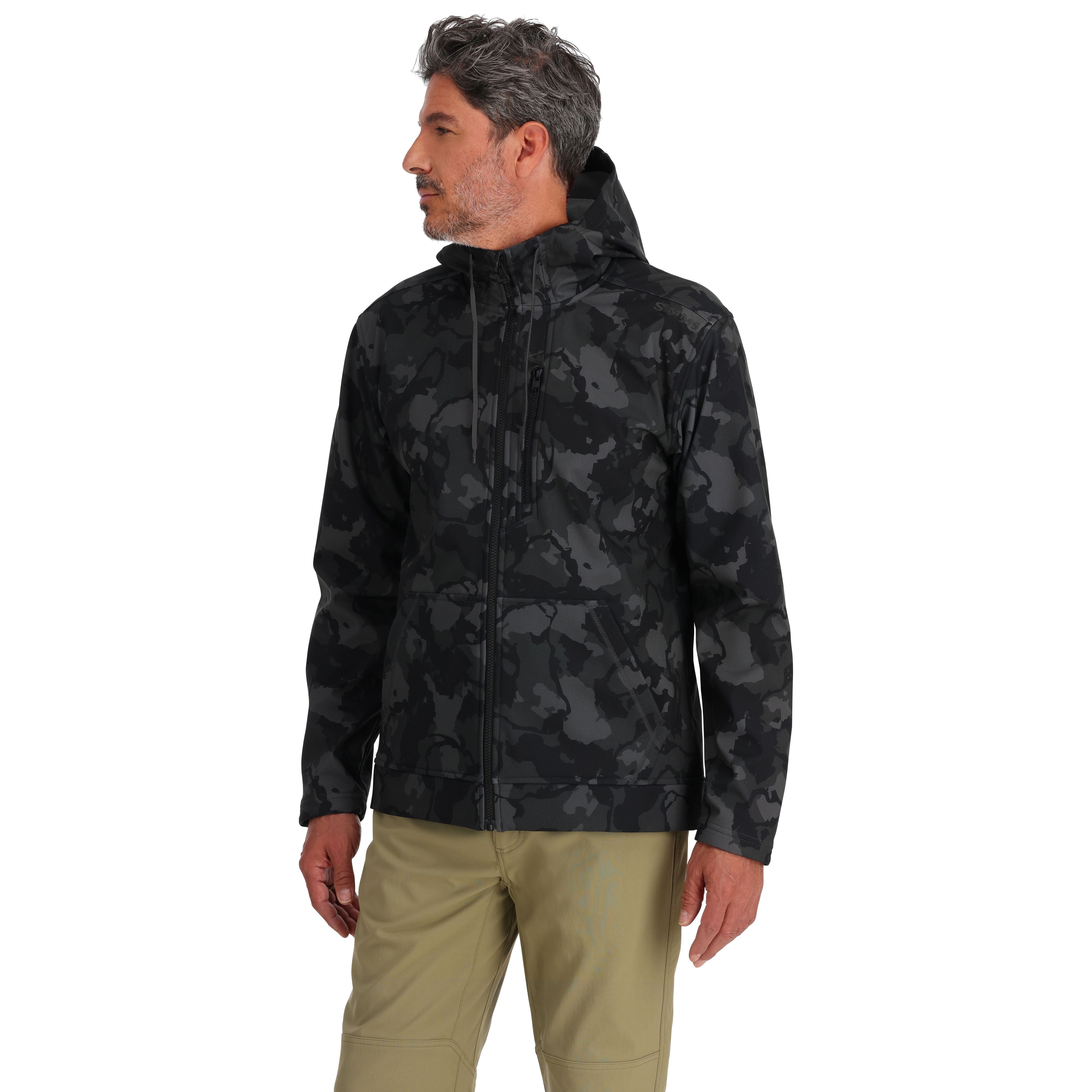 Simms Rogue Hoody Regiment Camo Carbon Image 02