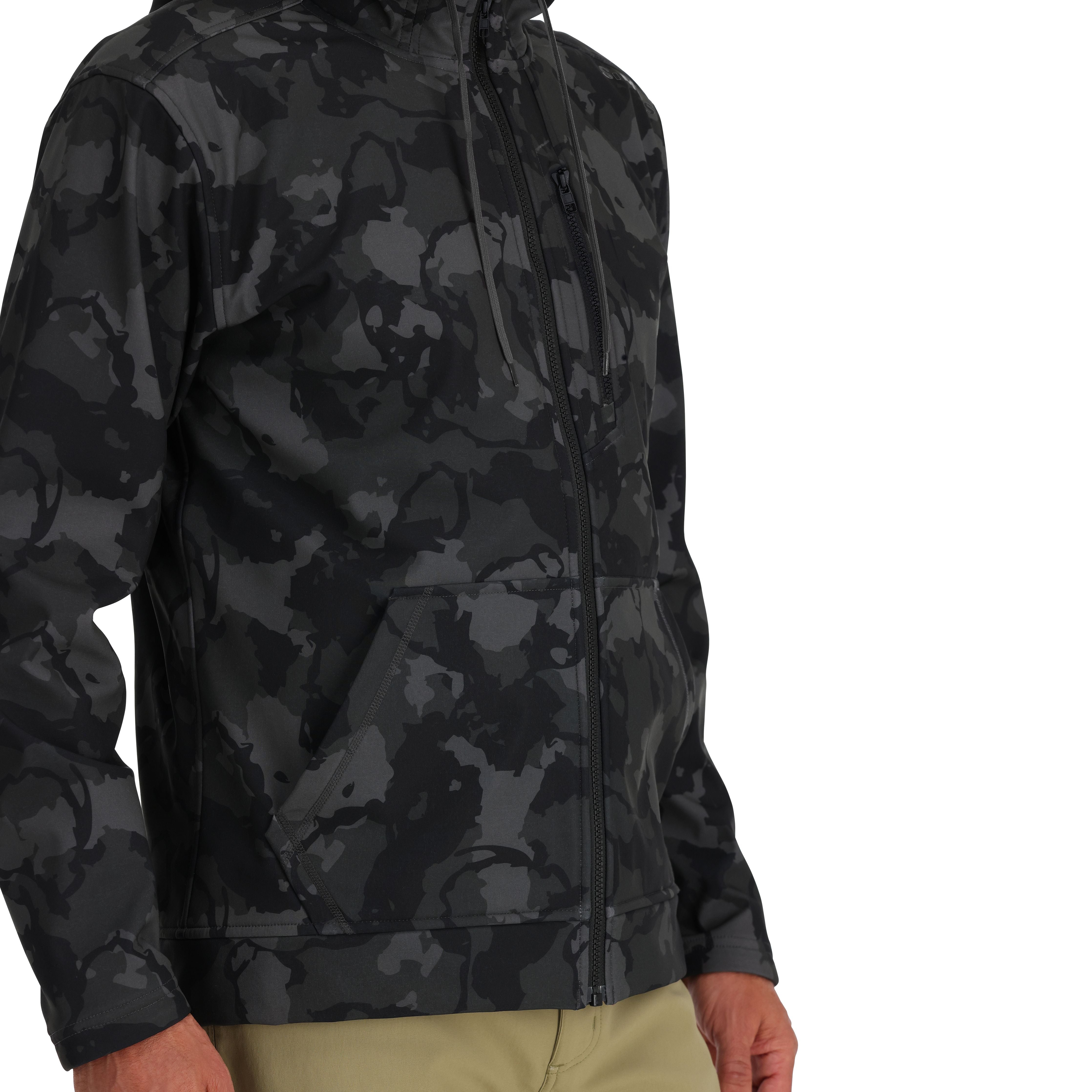Simms Rogue Hoody Regiment Camo Carbon Image 07
