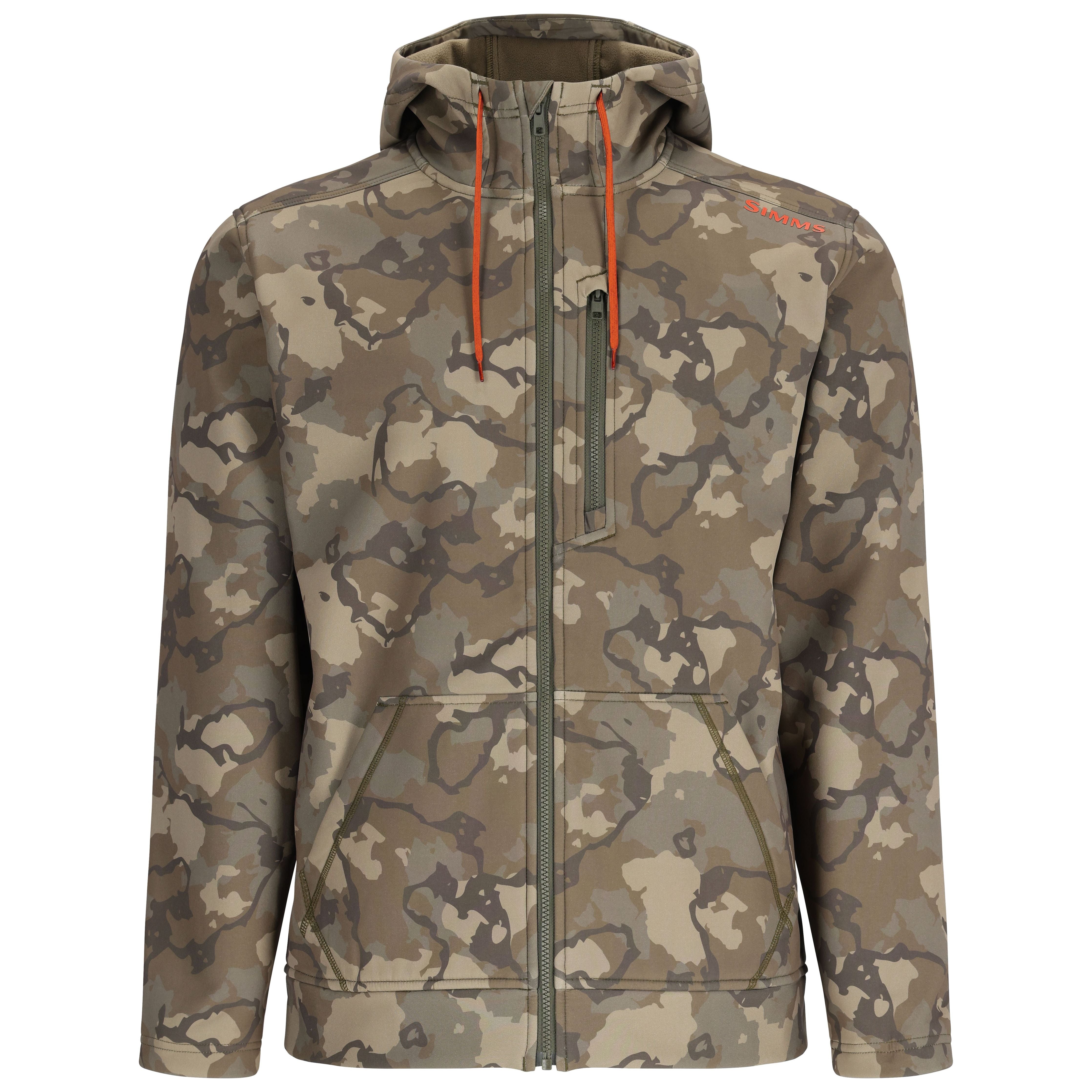 Simms Rogue Hoody Regiment Camo Olive Drab Image 01