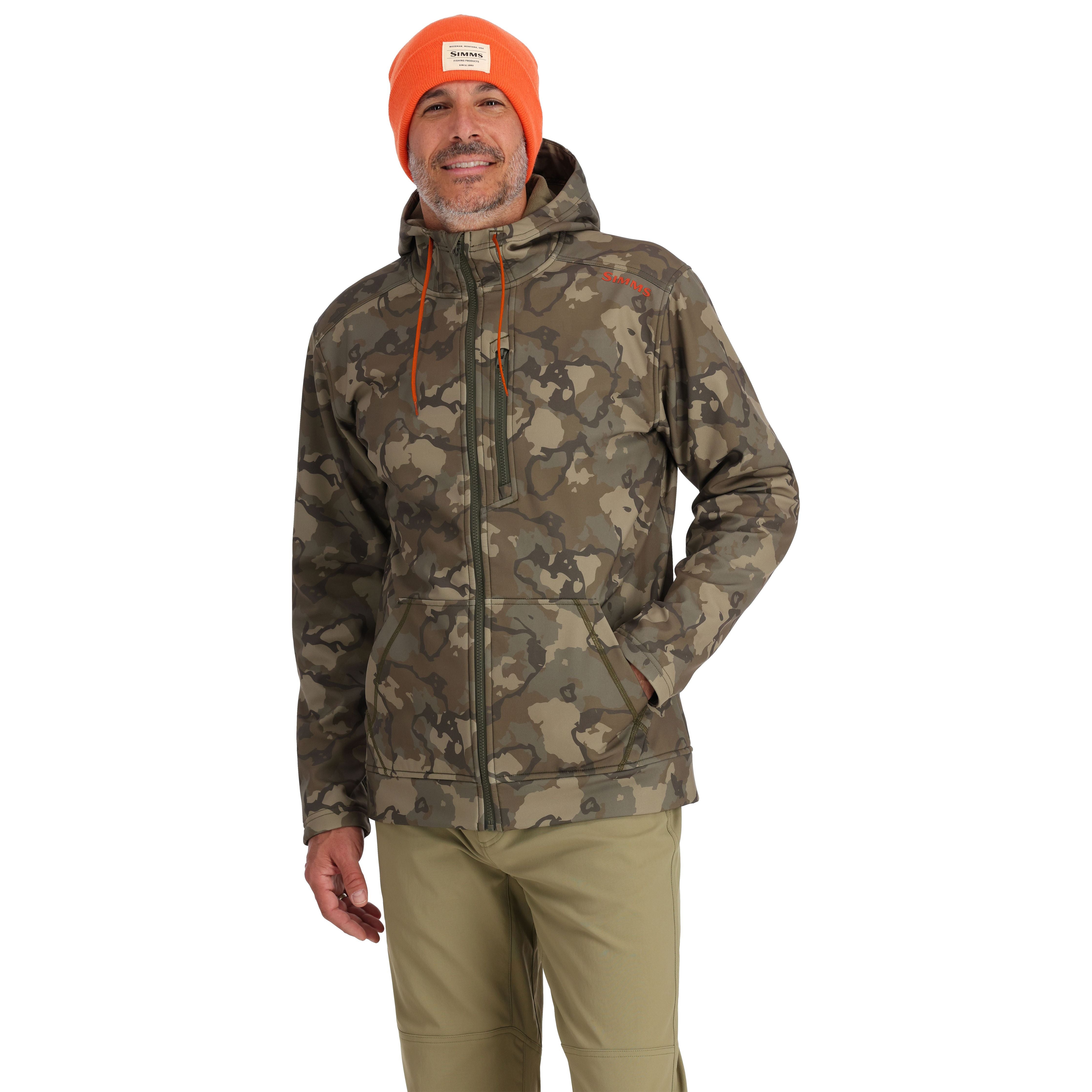 Simms Rogue Hoody Regiment Camo Olive Drab Image 02