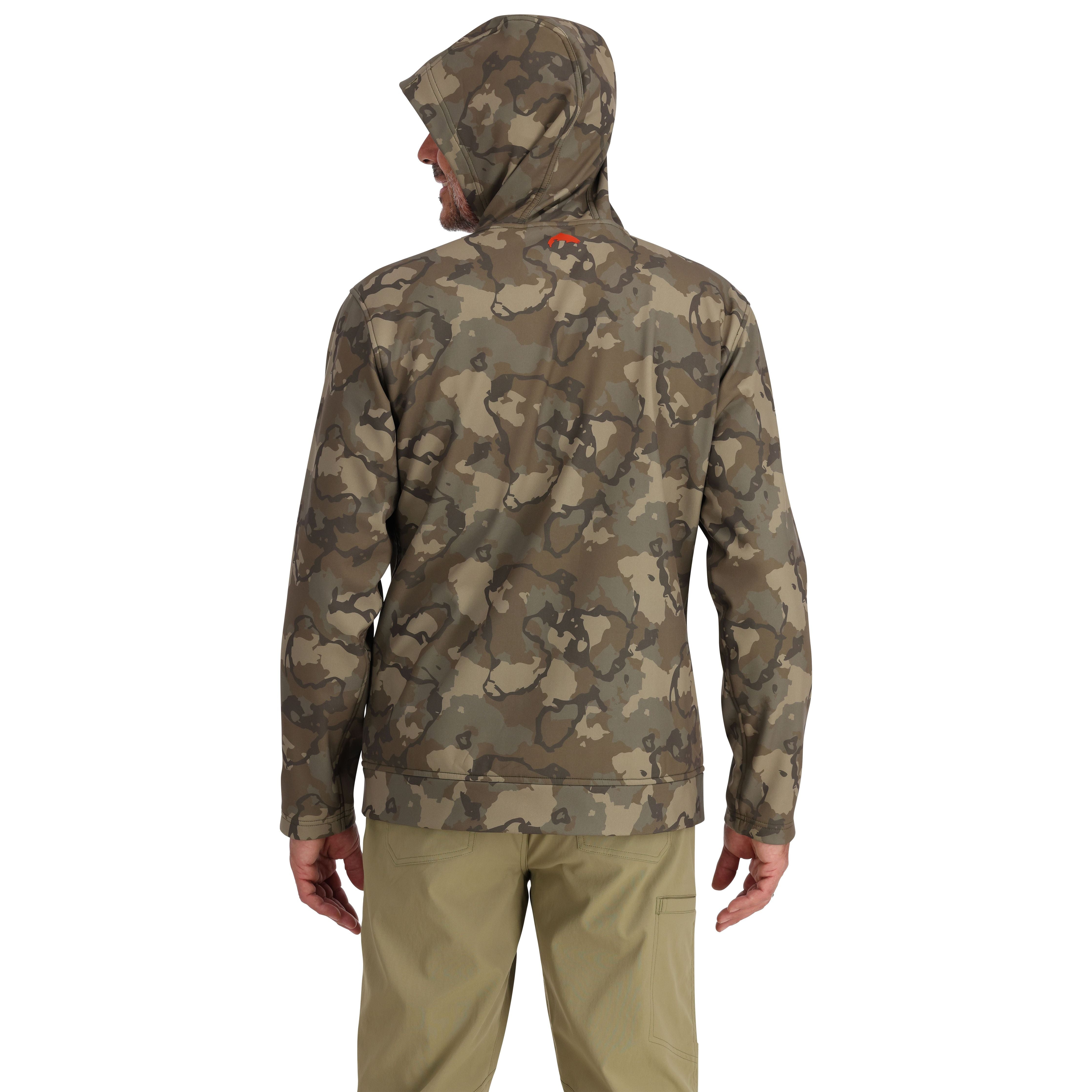 Simms Rogue Hoody Regiment Camo Olive Drab Image 03