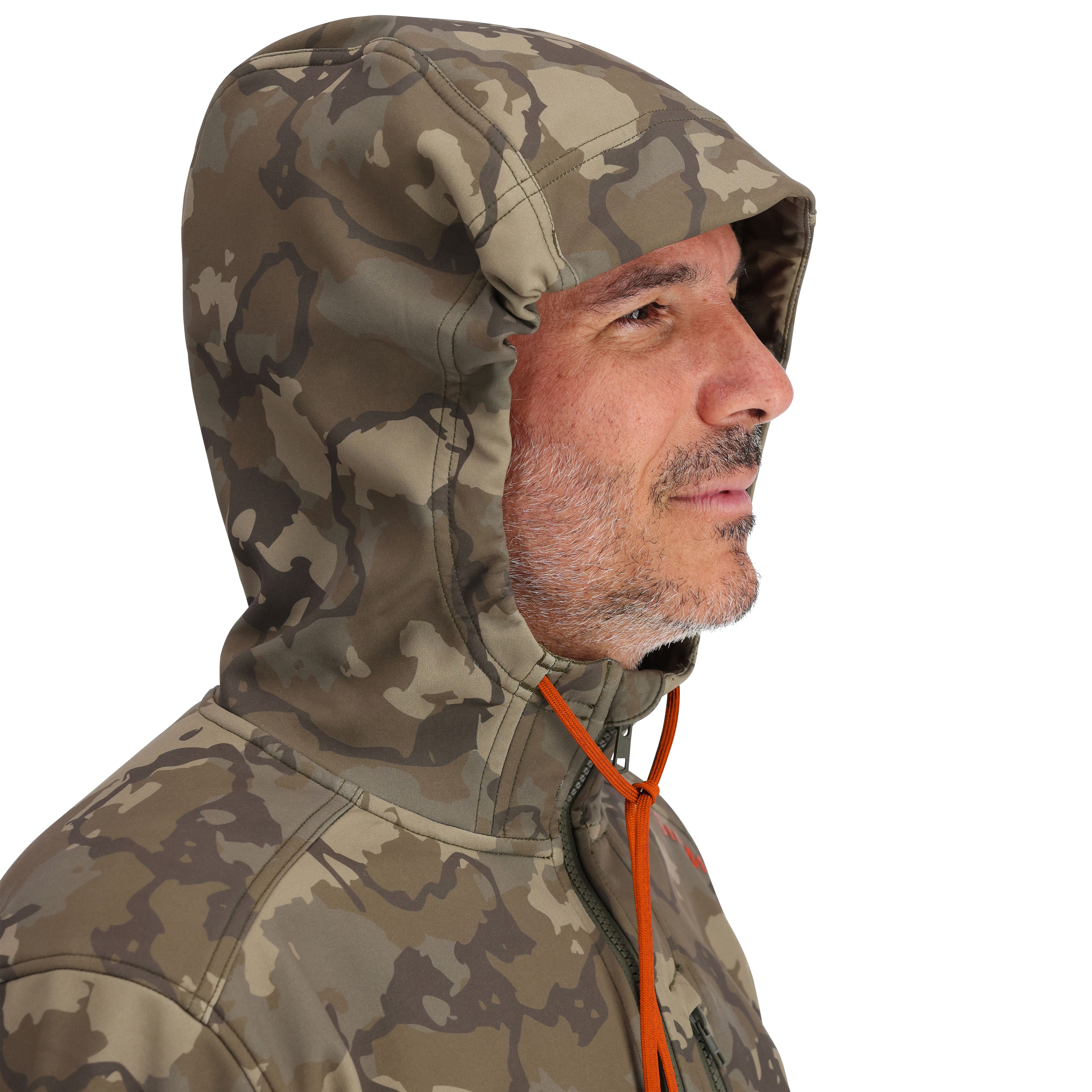 Simms Rogue Hoody Regiment Camo Olive Drab Image 04