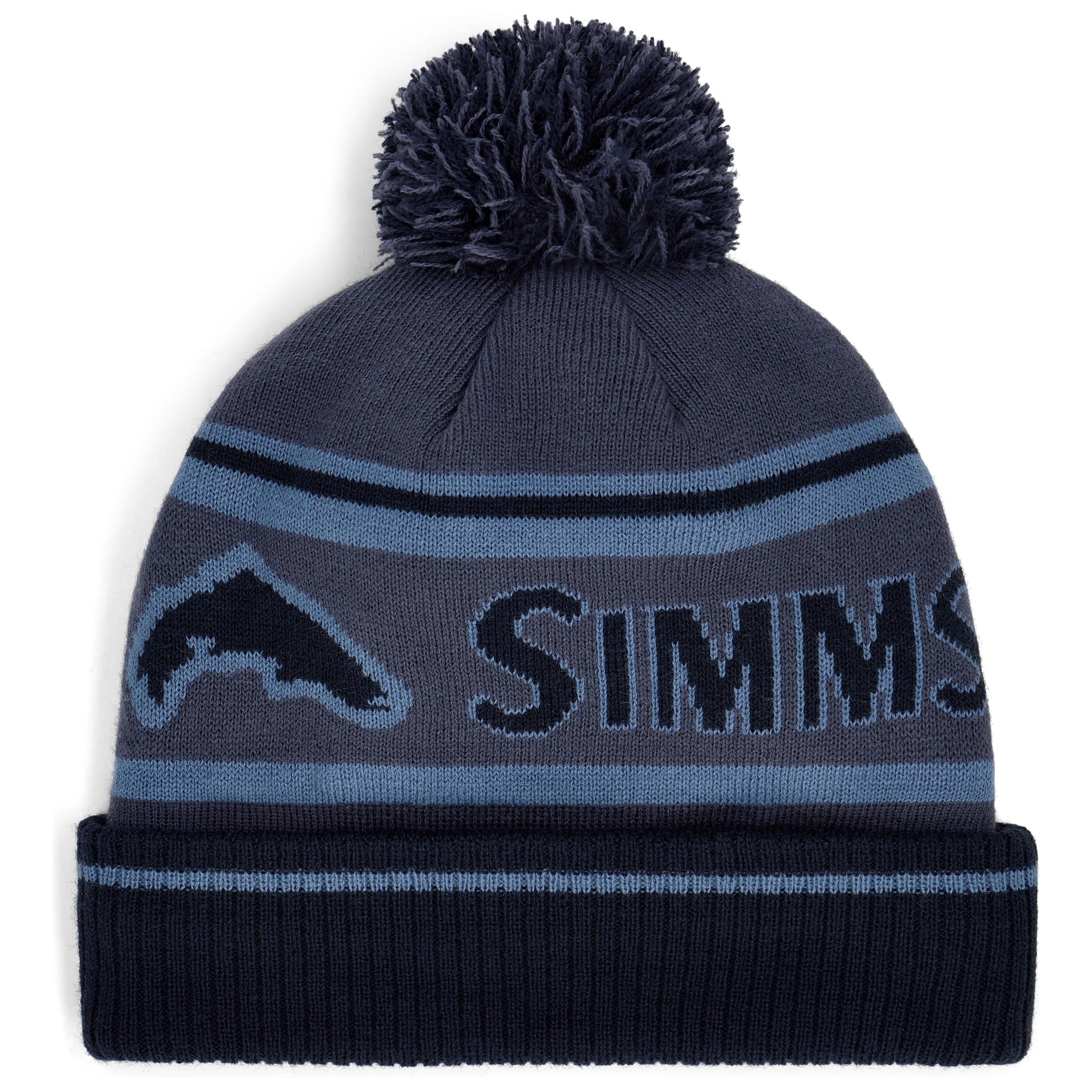 Simms Tip-Up Pom Beanie Huckleberry Image 02