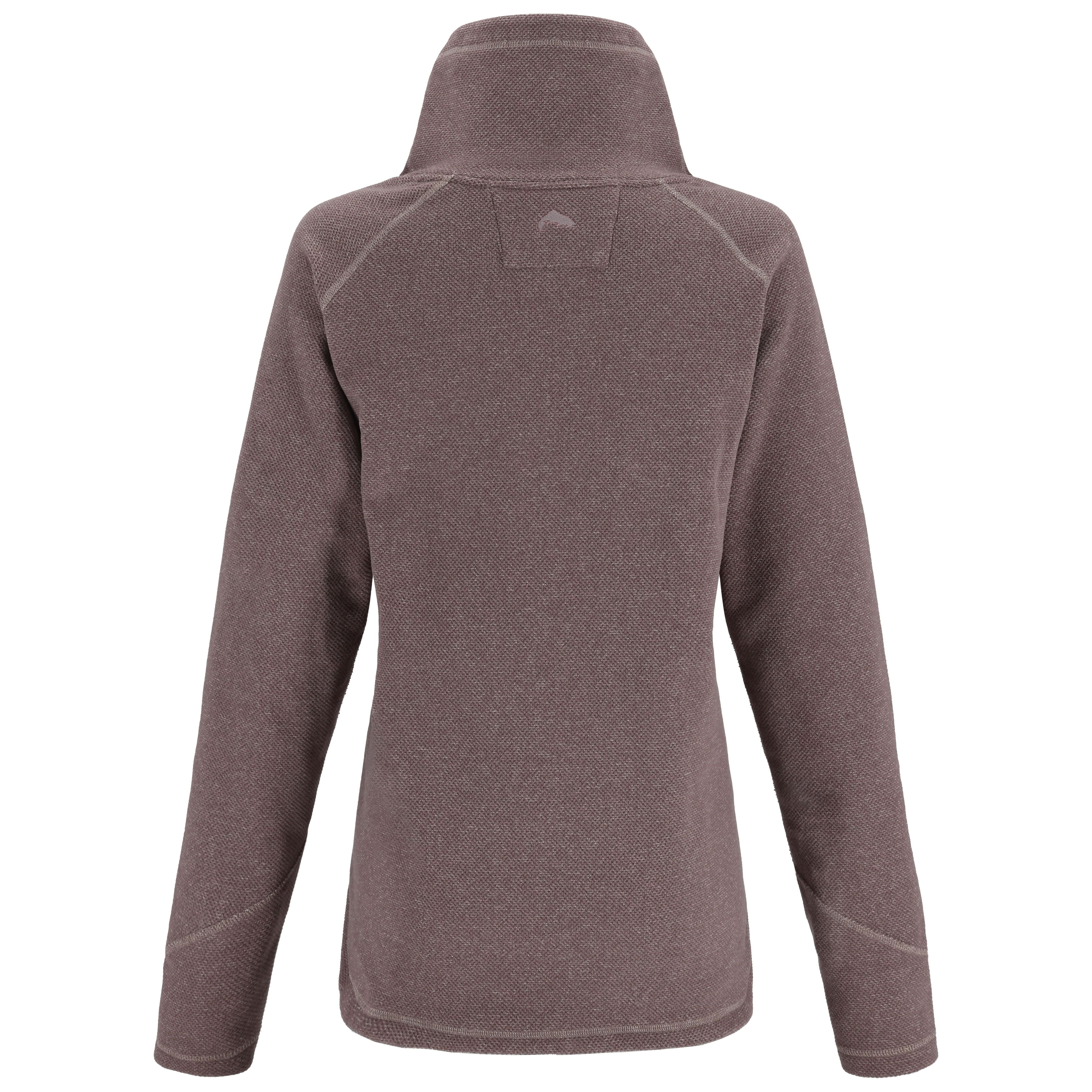 Simms Women's Rivershed Sweater Dolomite Heather Image 02