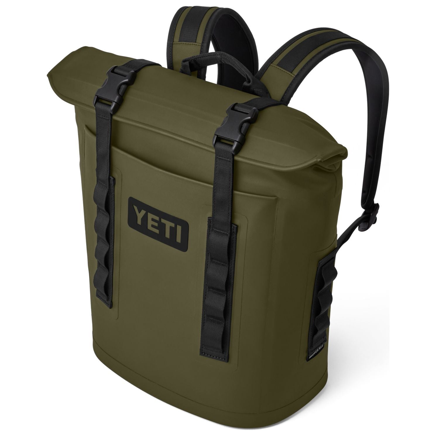 YETI Hopper Backpack M12 Soft Cooler Olive / Black Image 04