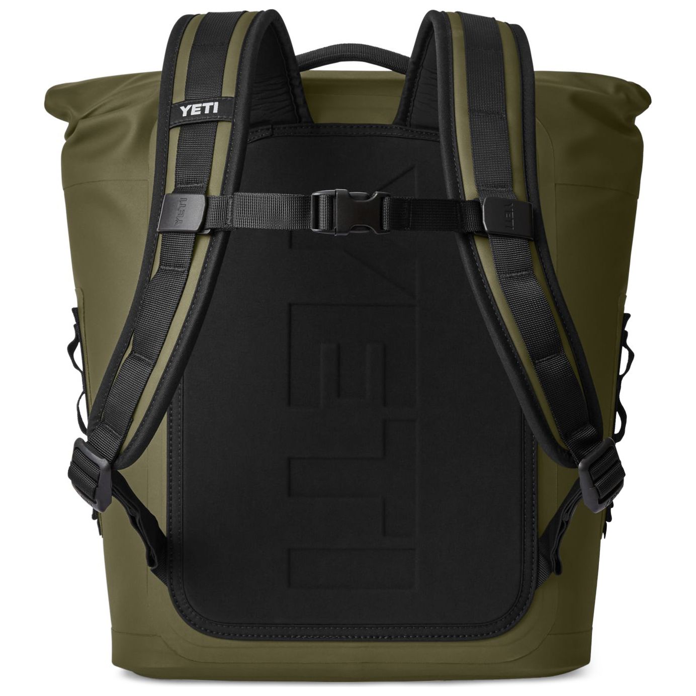 YETI Hopper Backpack M12 Soft Cooler Olive / Black Image 05